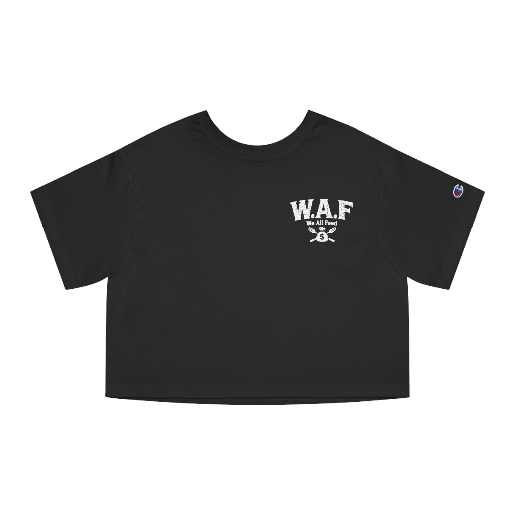 W.A.F Feed The Fam Cropped T-Shirt