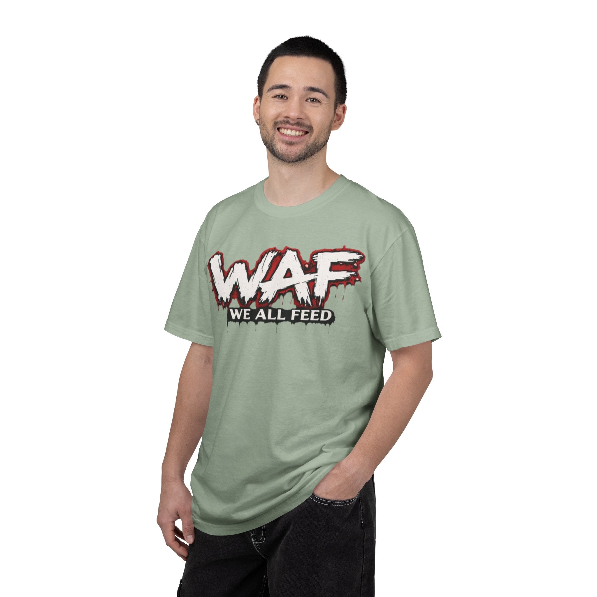WAF "We All Feed" Graphic Tee