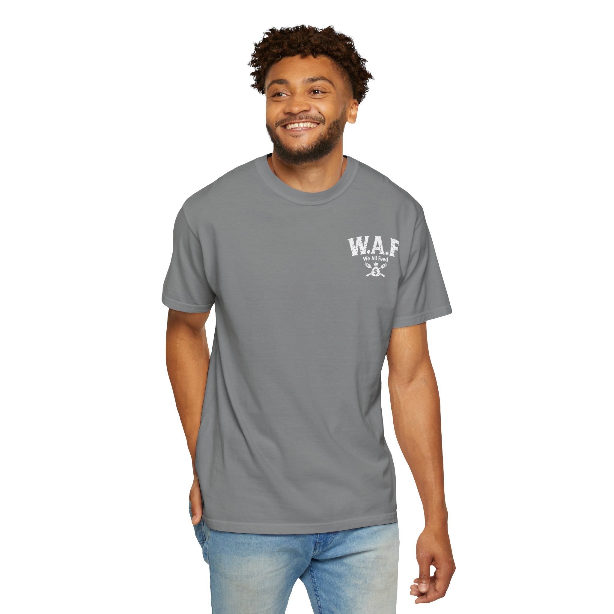 We All Eat "Feed the Fam" Skull T-Shirt