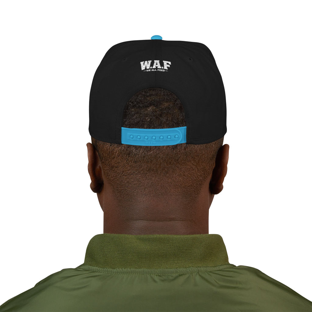 Distressed W.A.F Embroidered Snapback