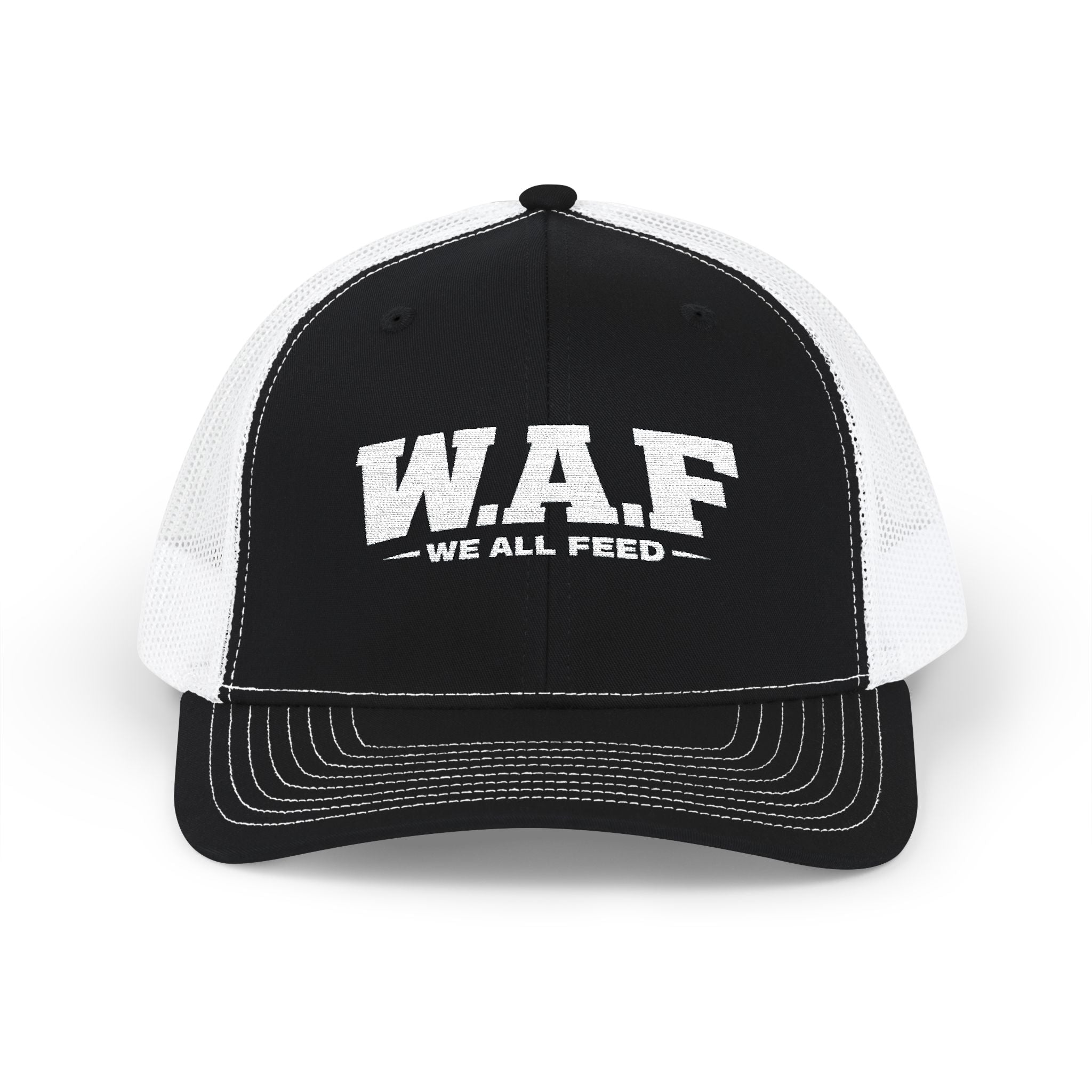 WAF 'We All Feed' Embroidered Trucker Snapback