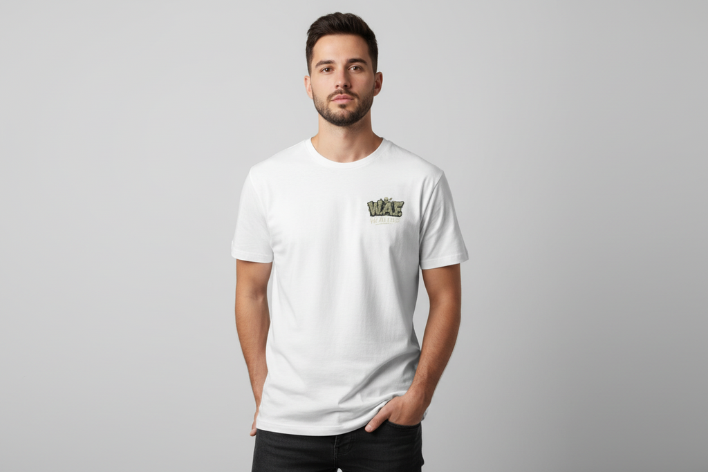 W.A.F "We All Eat Nobody Starves" Graphic Tee