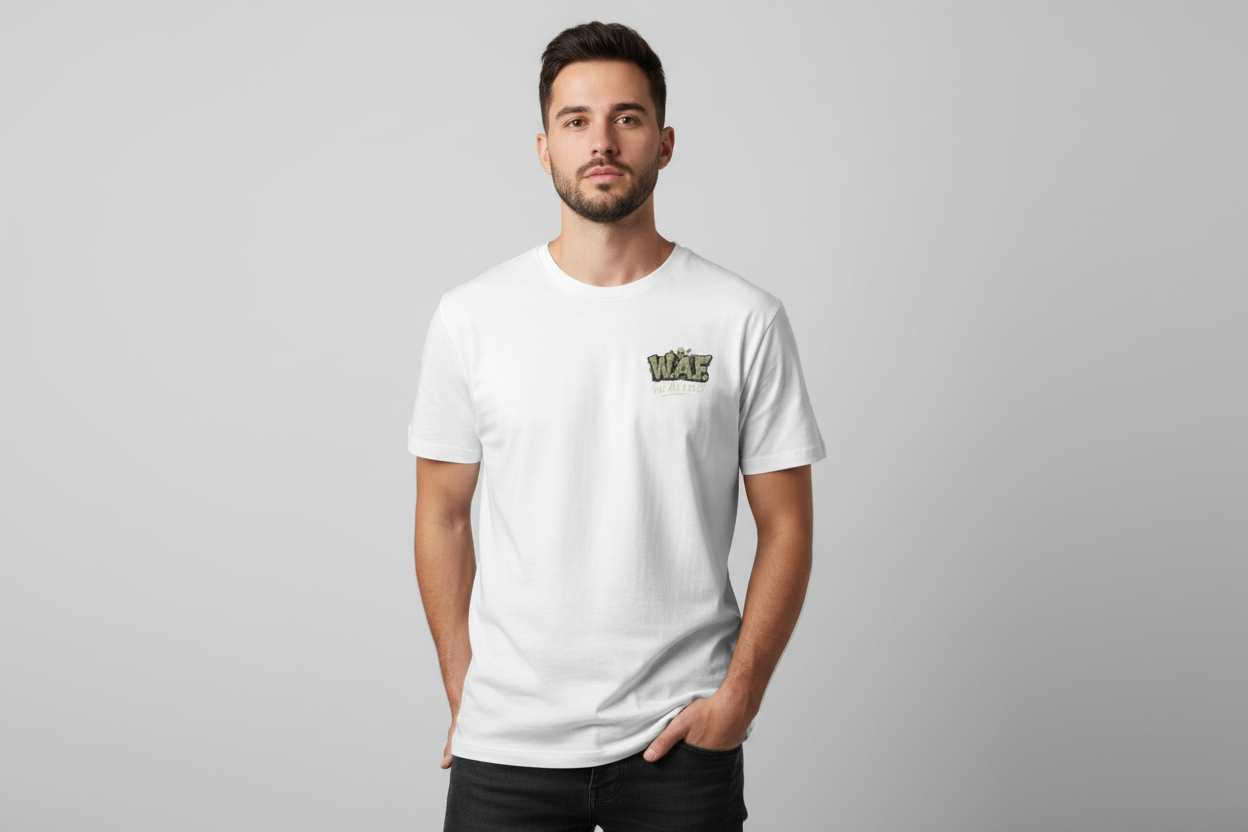 W.A.F "We All Eat Nobody Starves" Graphic Tee