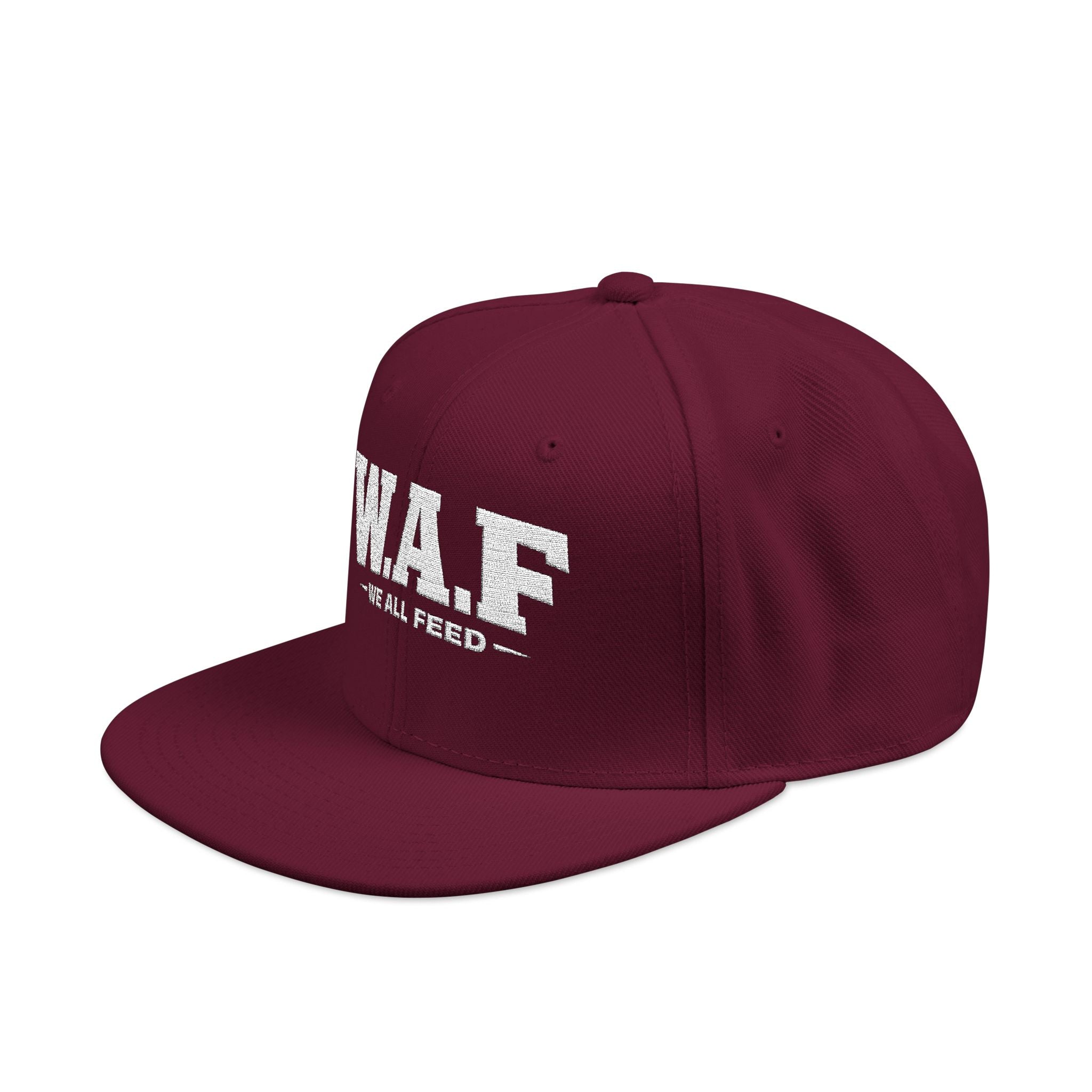 Distressed W.A.F Embroidered Snapback