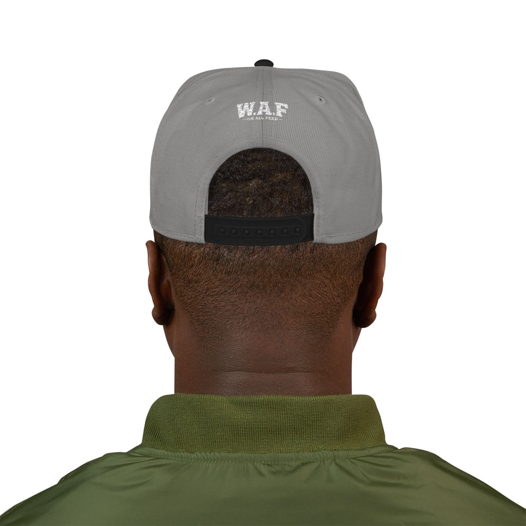 Distressed W.A.F Embroidered Snapback