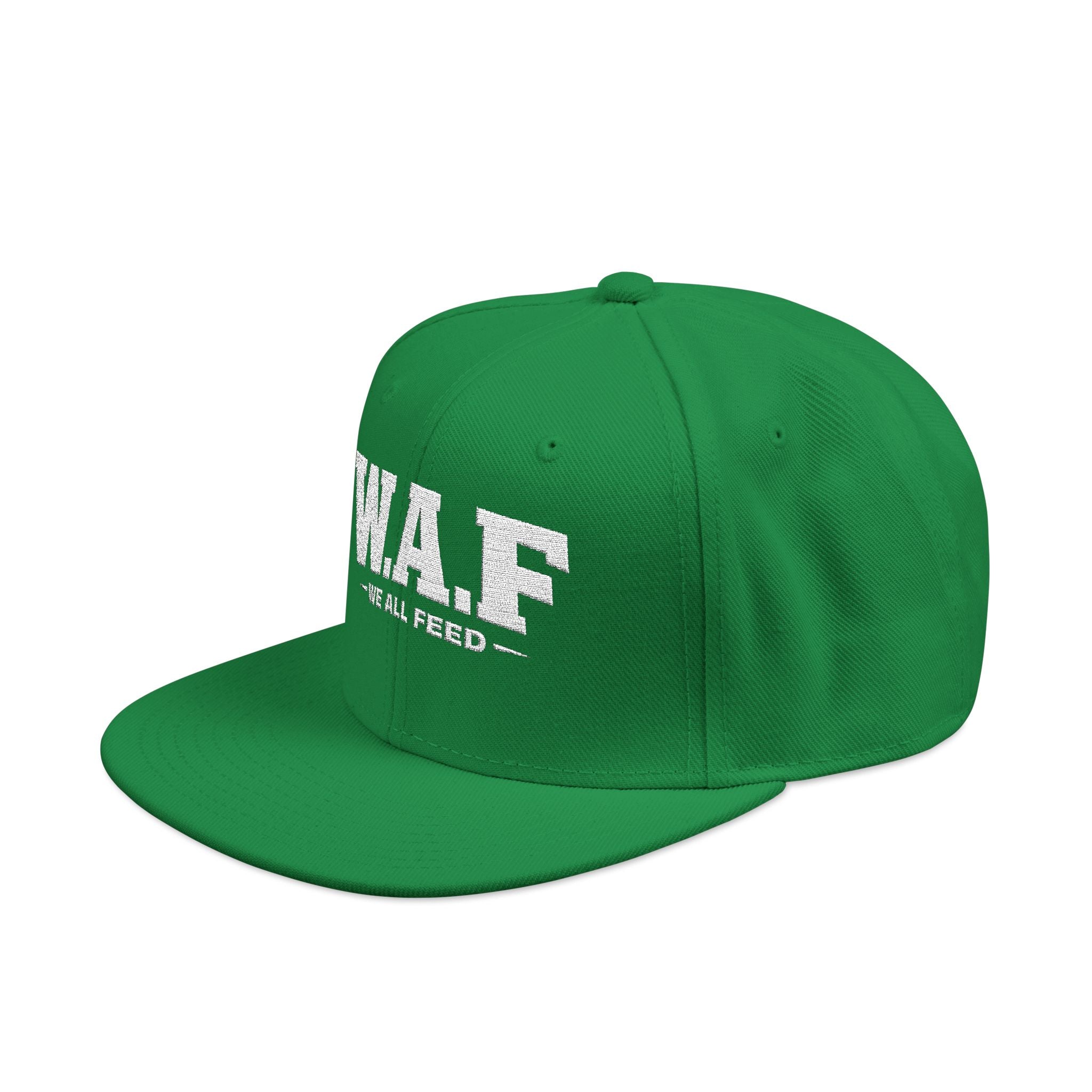 Distressed W.A.F Embroidered Snapback