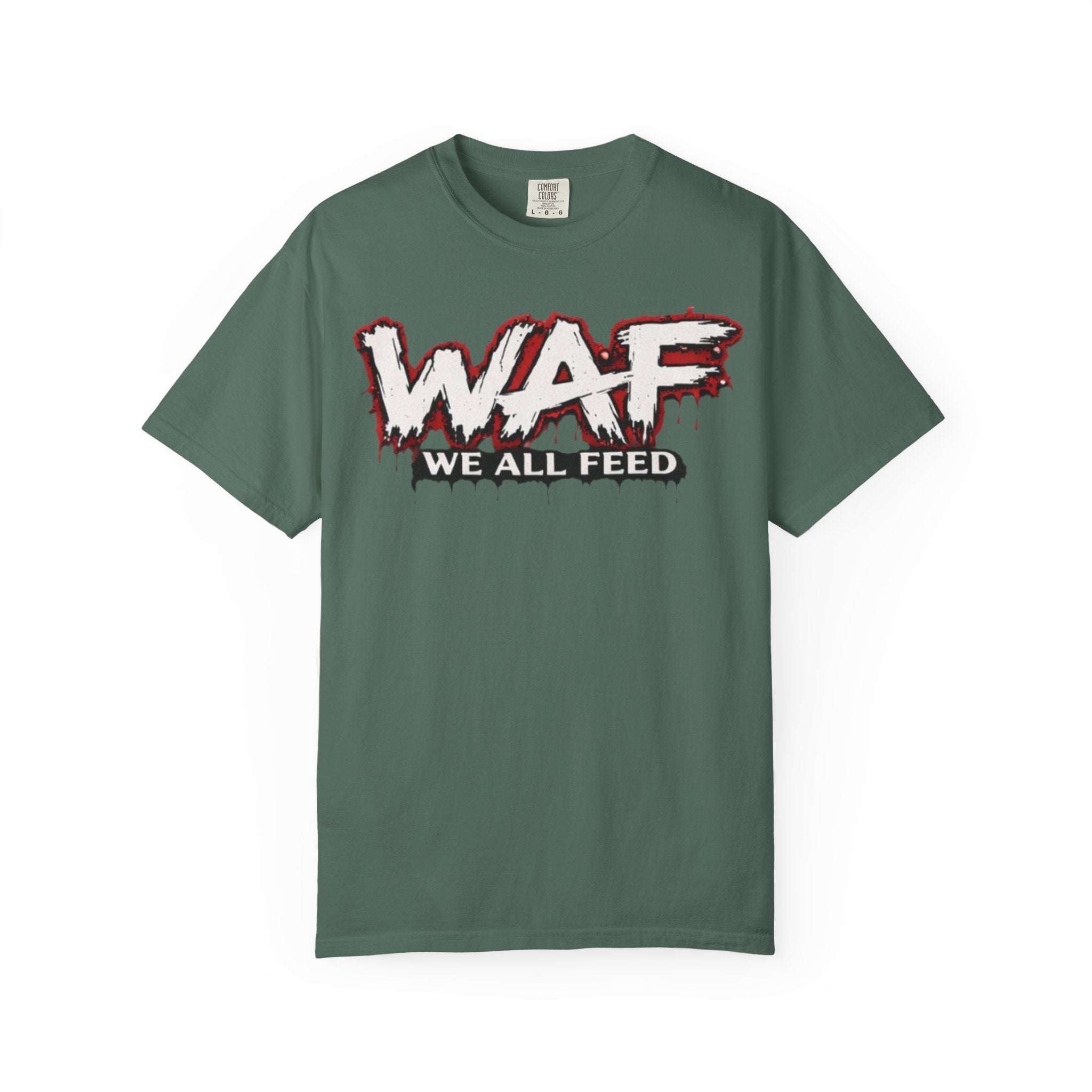 WAF "We All Feed" Graphic Tee