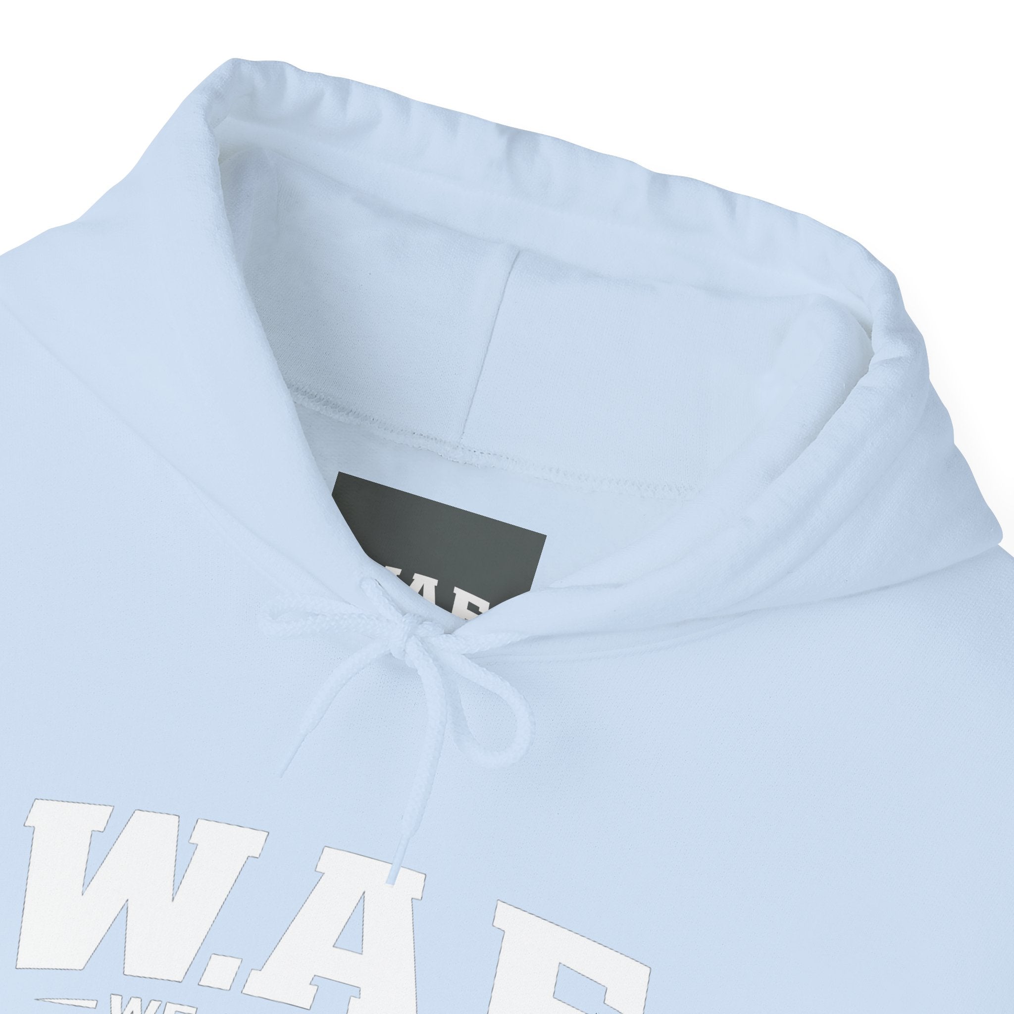 W.A.F. Hoodie – 'We All Feed' Graphic Pullover