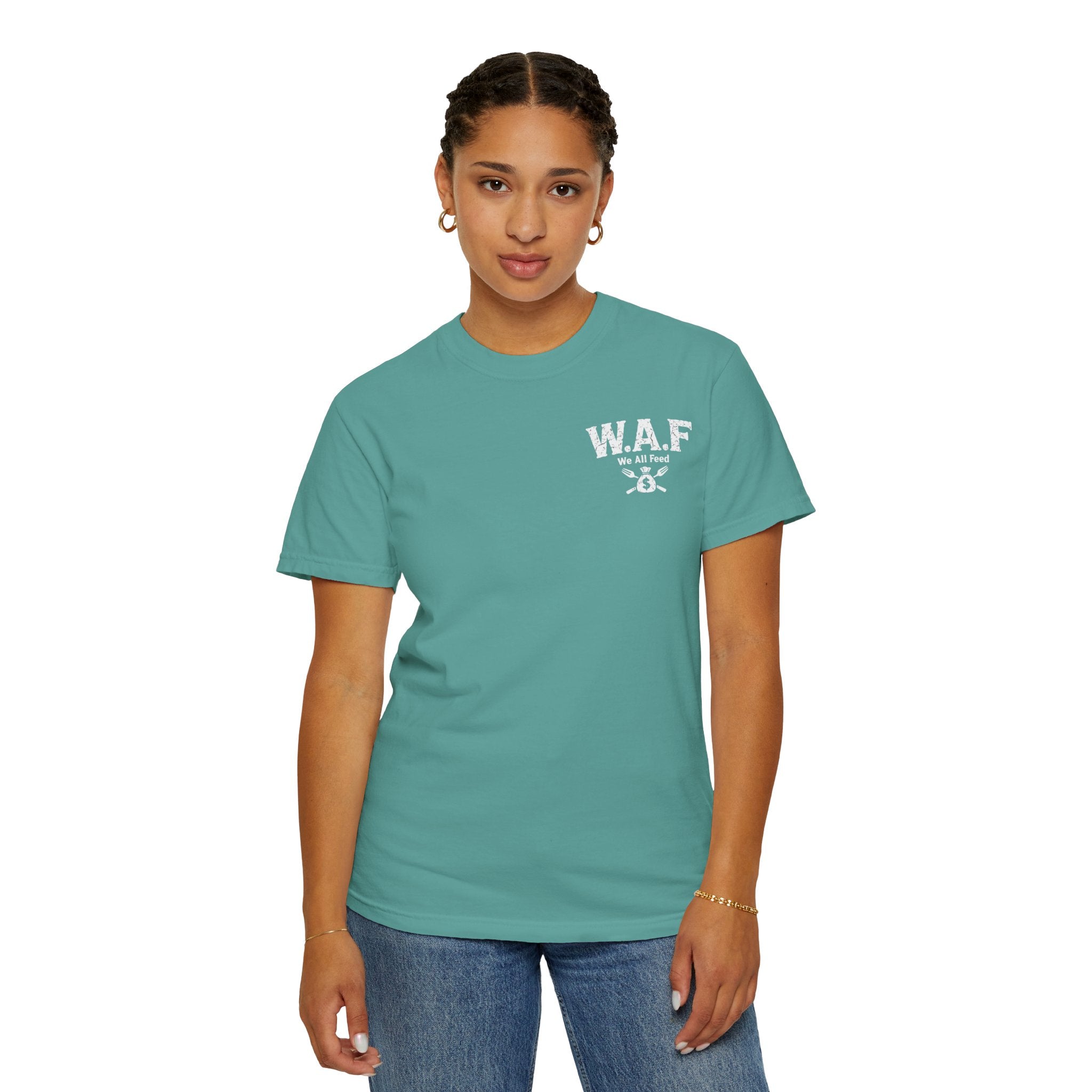 We All Eat "Feed the Fam" Skull T-Shirt