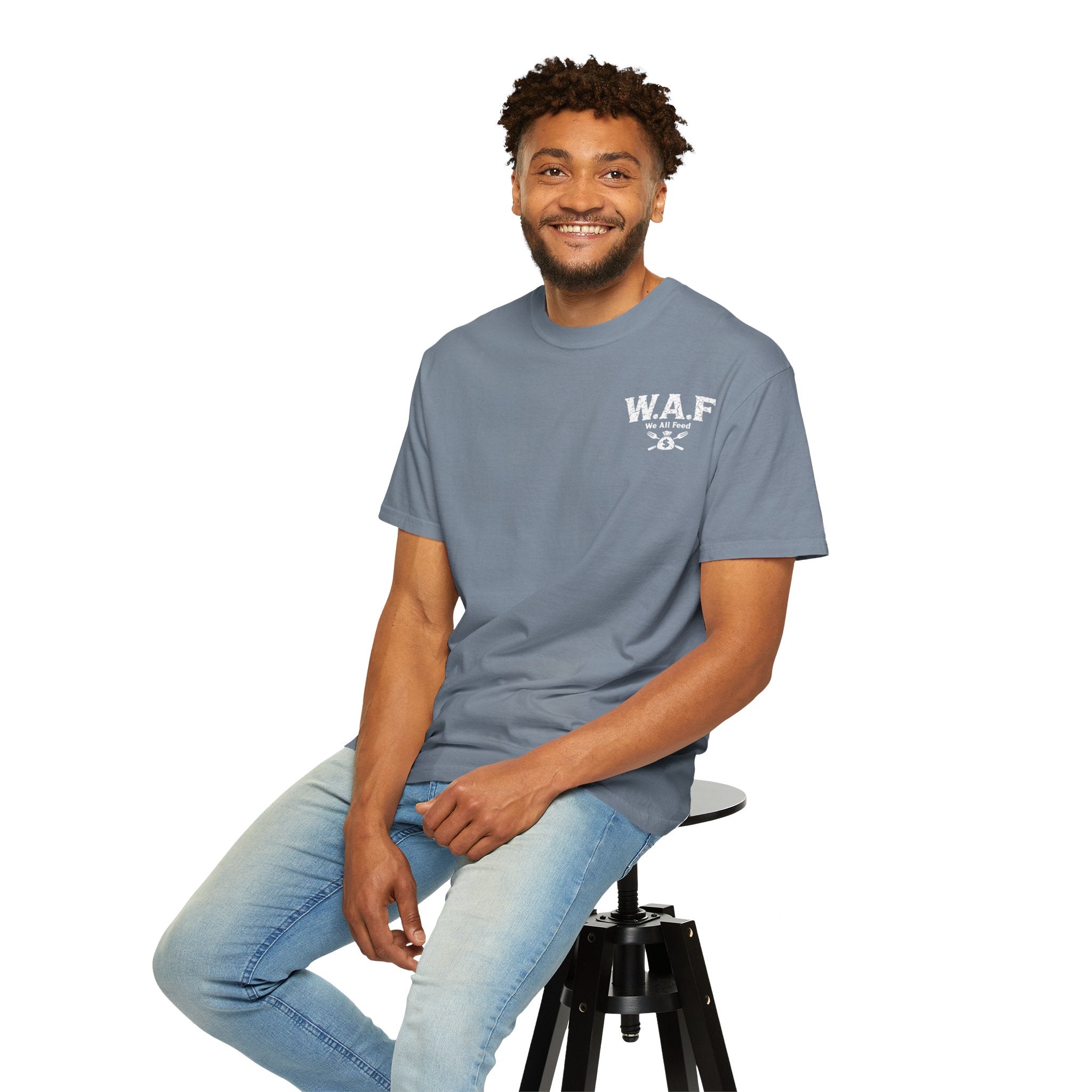 We All Eat "Feed the Fam" Skull T-Shirt