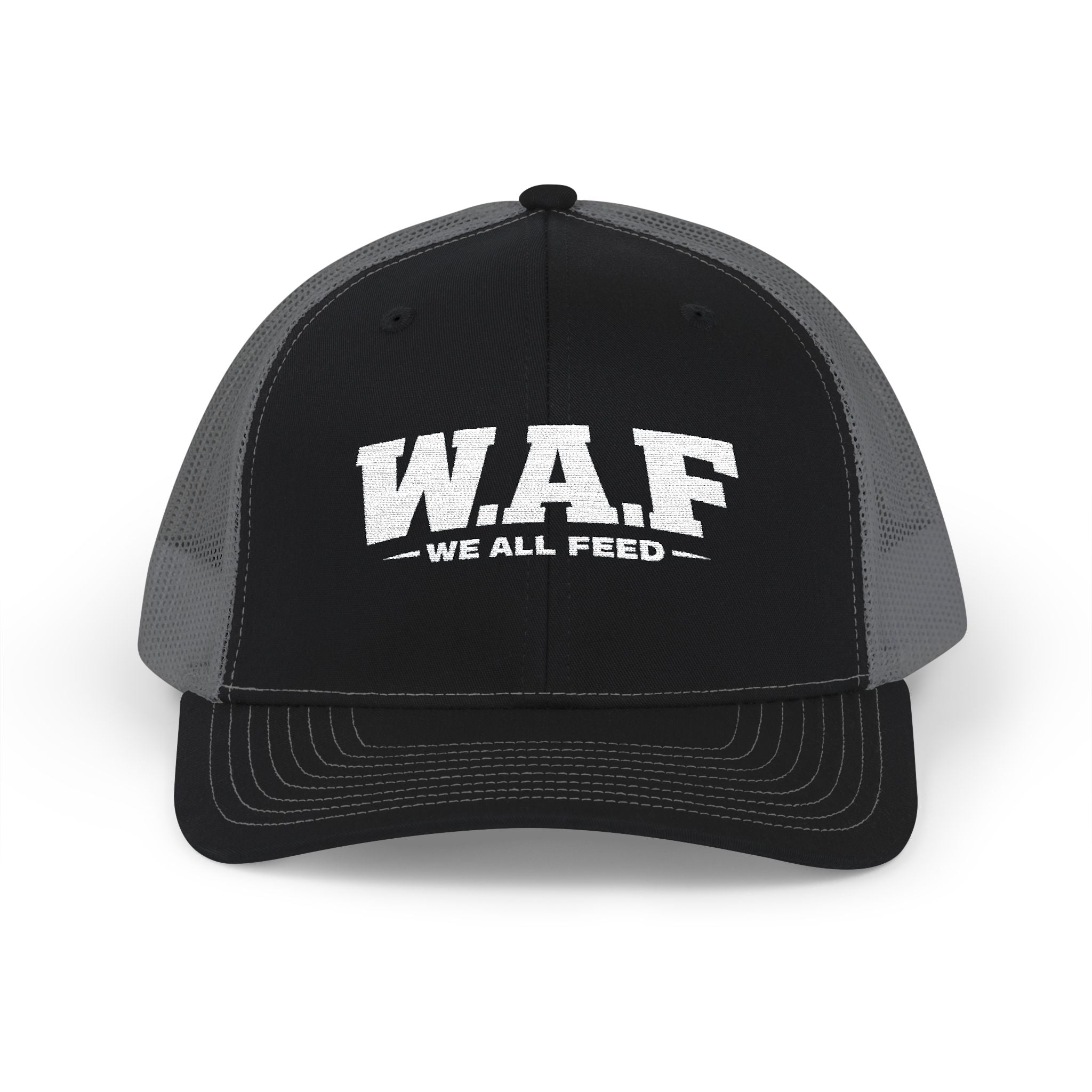 WAF 'We All Feed' Embroidered Trucker Snapback
