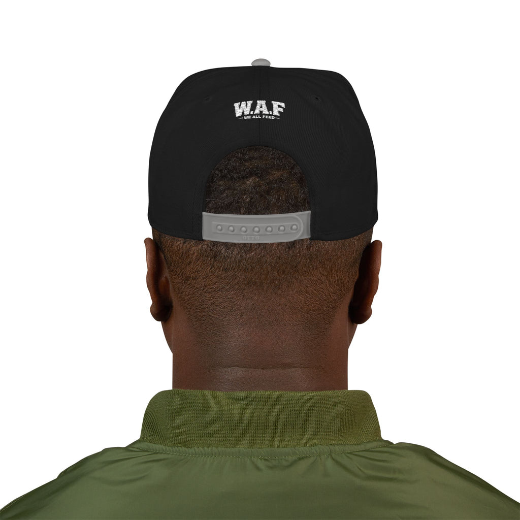Distressed W.A.F Embroidered Snapback