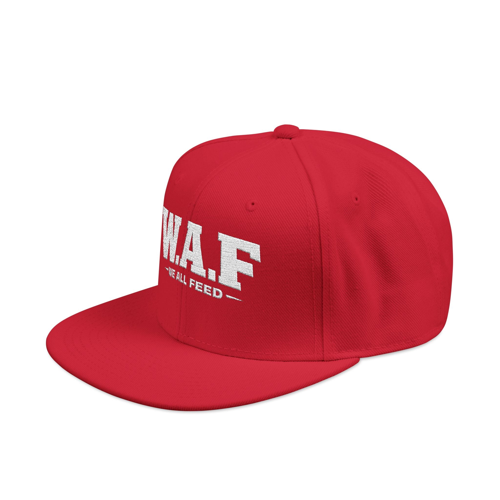 Distressed W.A.F Embroidered Snapback