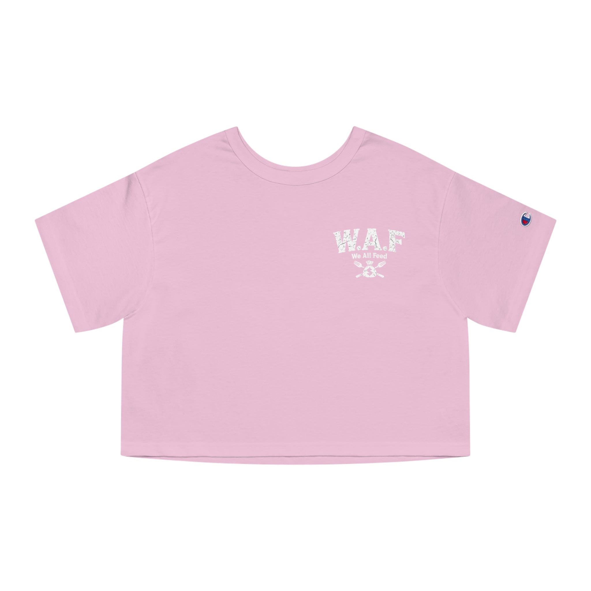 W.A.F Feed The Fam Cropped T-Shirt