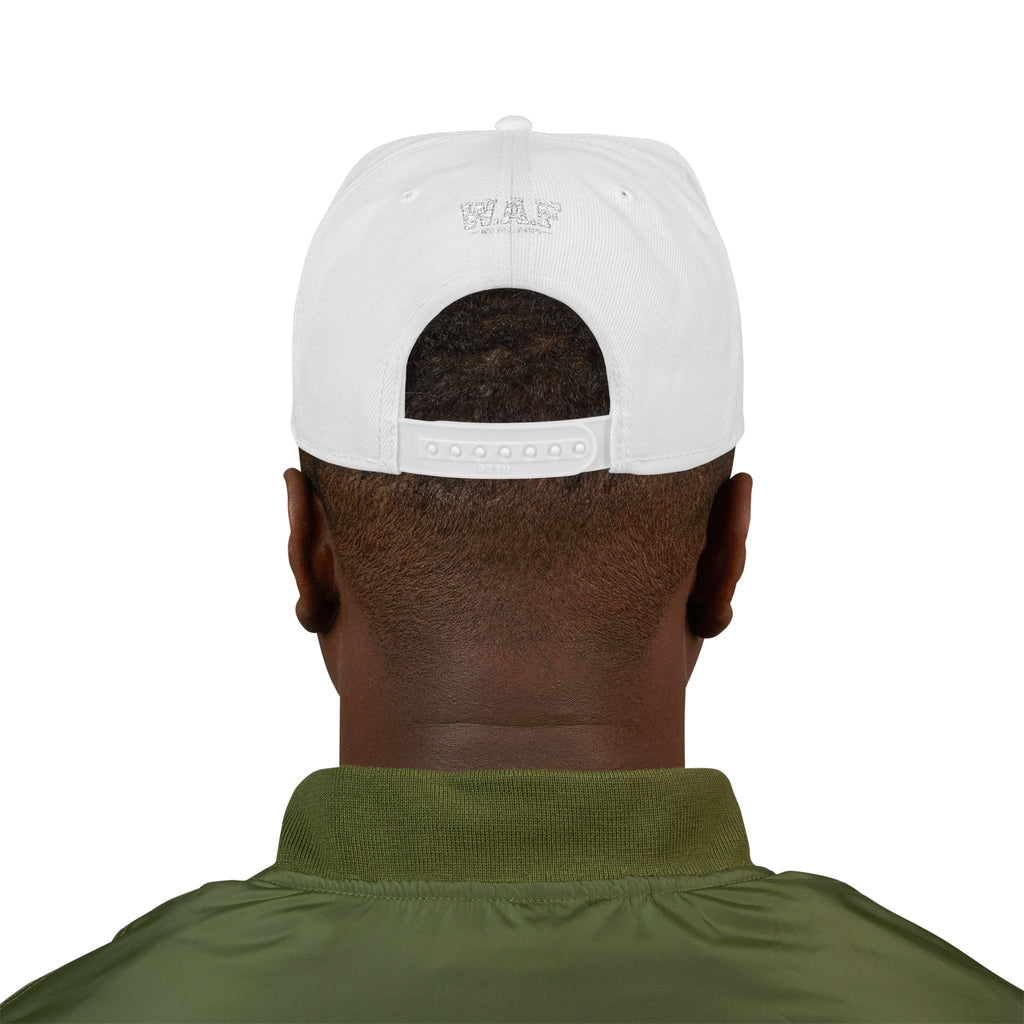 Distressed W.A.F Embroidered Snapback