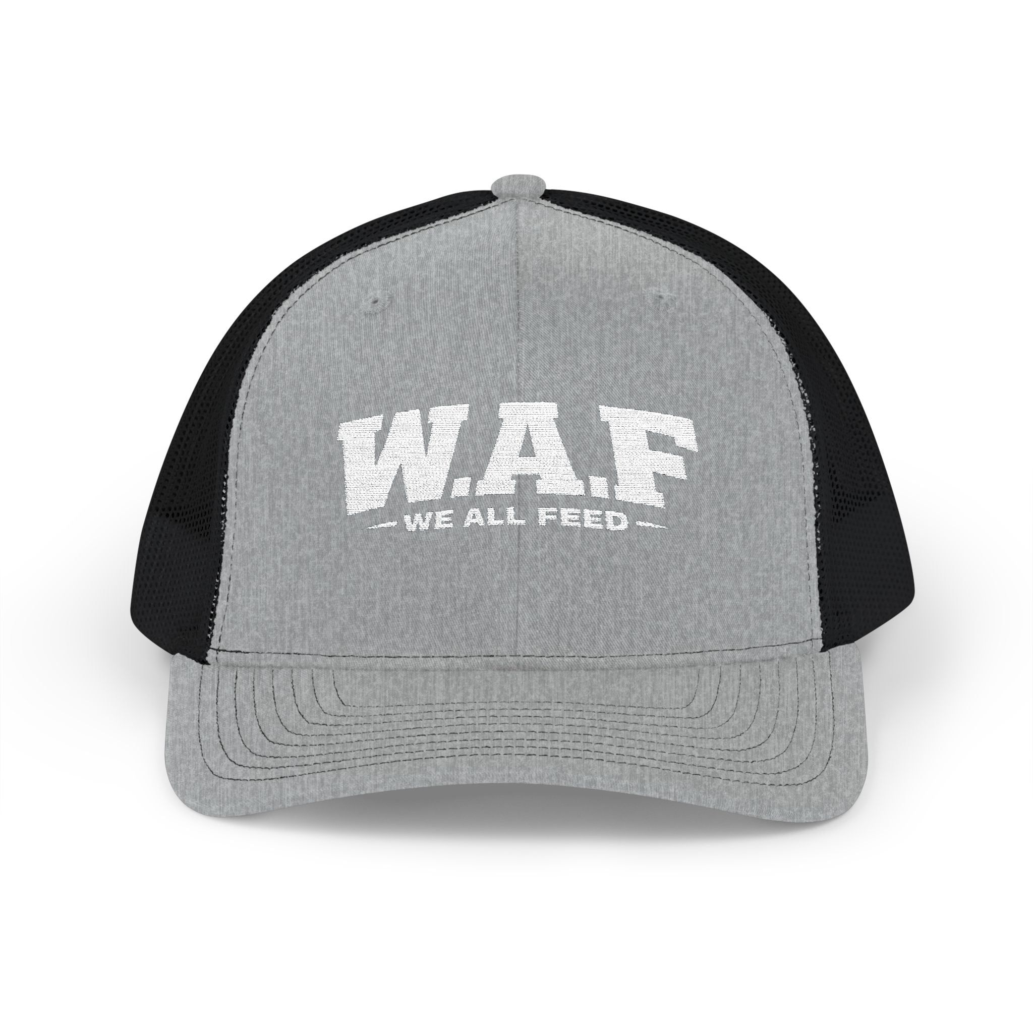 WAF 'We All Feed' Embroidered Trucker Snapback
