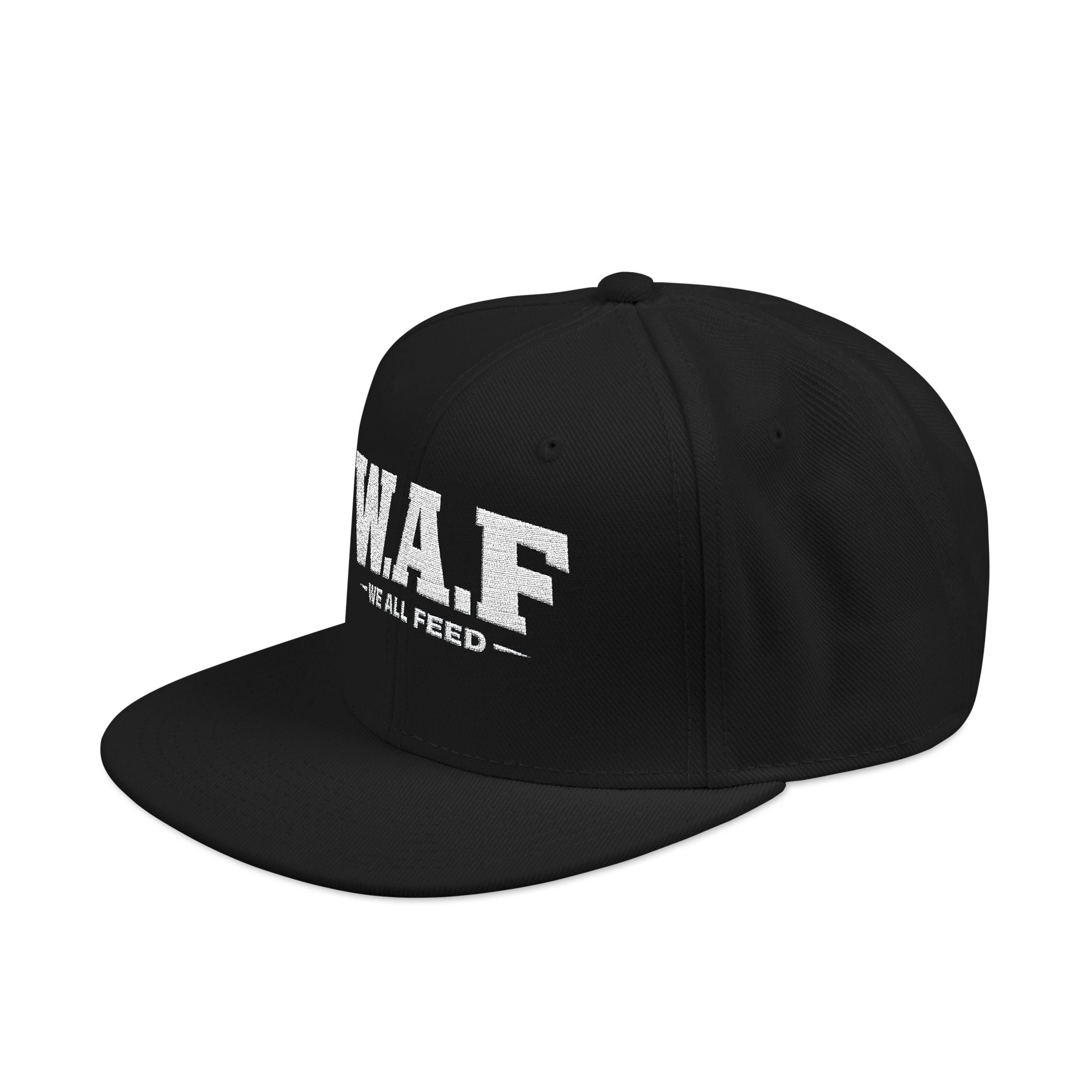 Distressed W.A.F Embroidered Snapback