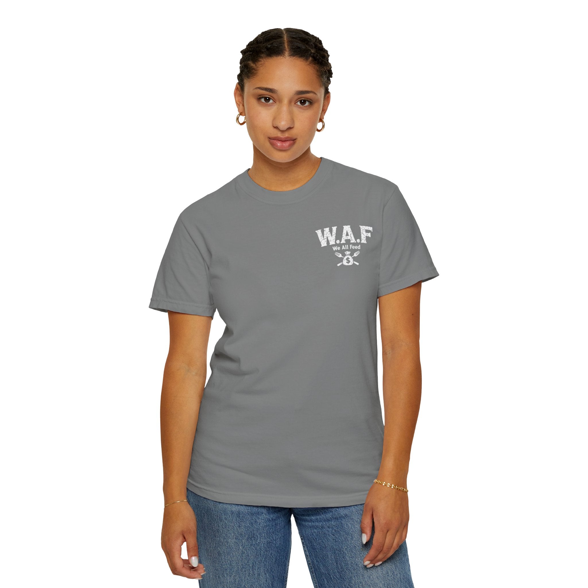 We All Eat "Feed the Fam" Skull T-Shirt