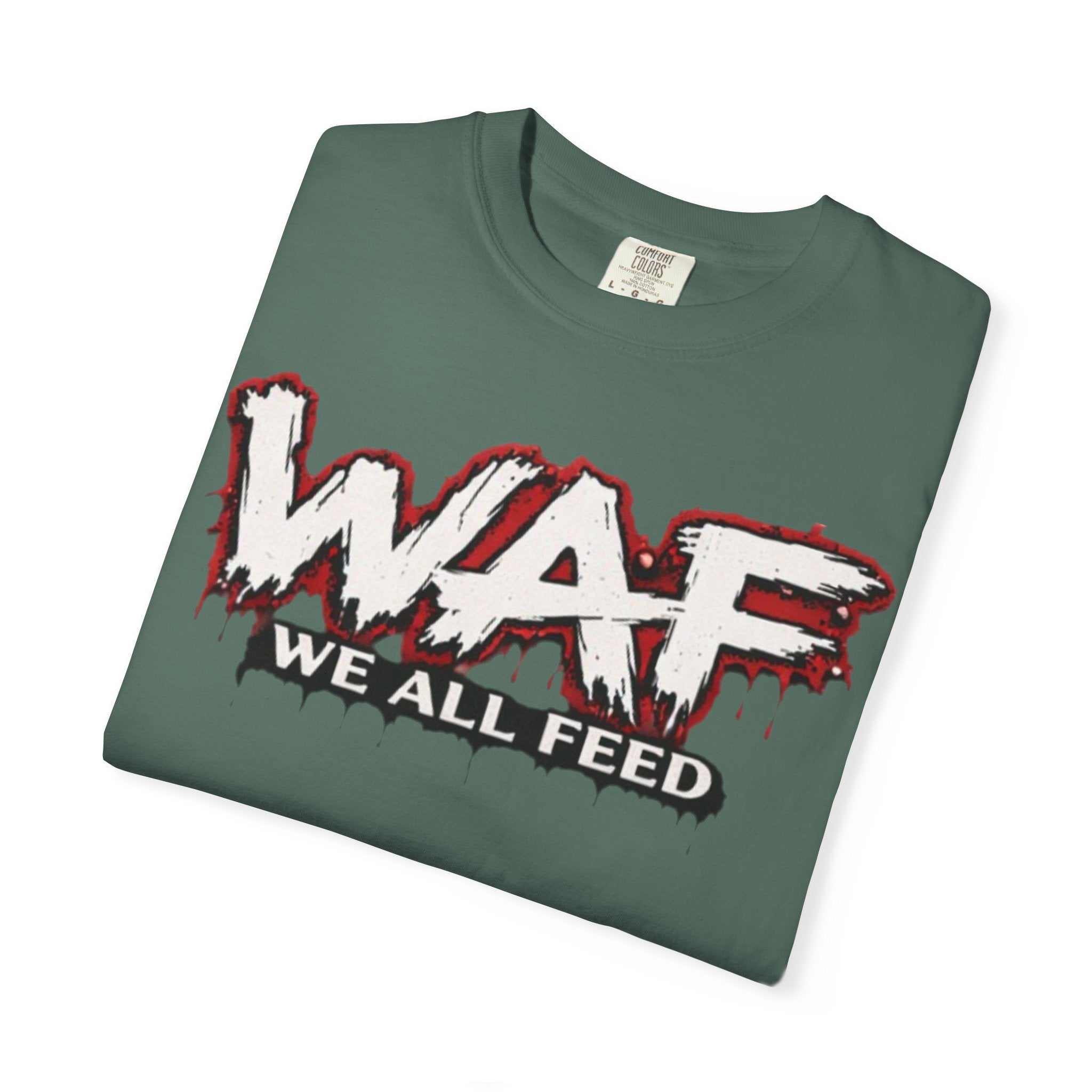 WAF "We All Feed" Graphic Tee