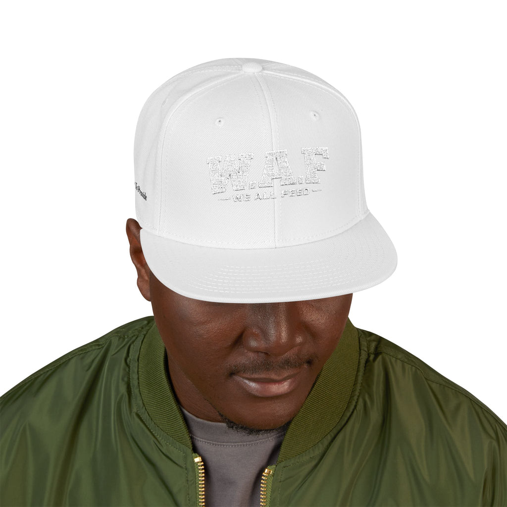 Distressed W.A.F Embroidered Snapback