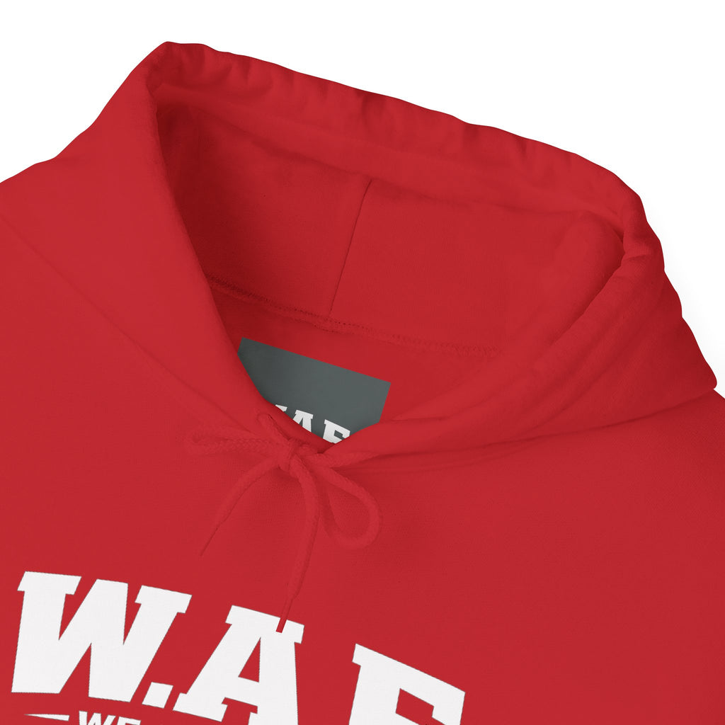 W.A.F. Hoodie – 'We All Feed' Graphic Pullover
