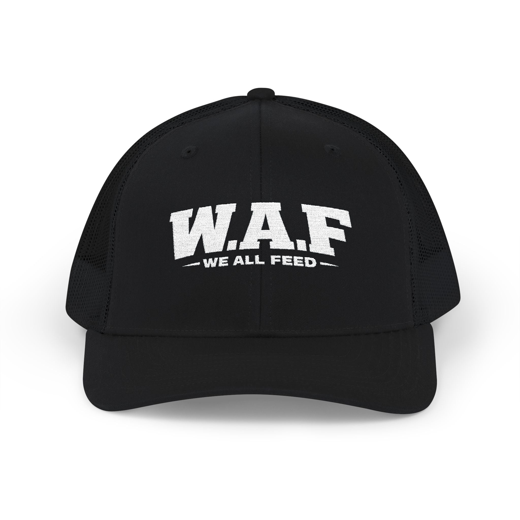 WAF 'We All Feed' Embroidered Trucker Snapback