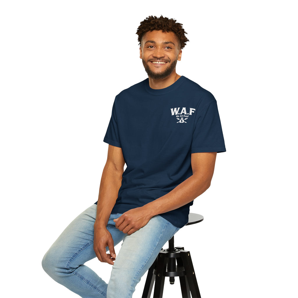 We All Eat "Feed the Fam" Skull T-Shirt