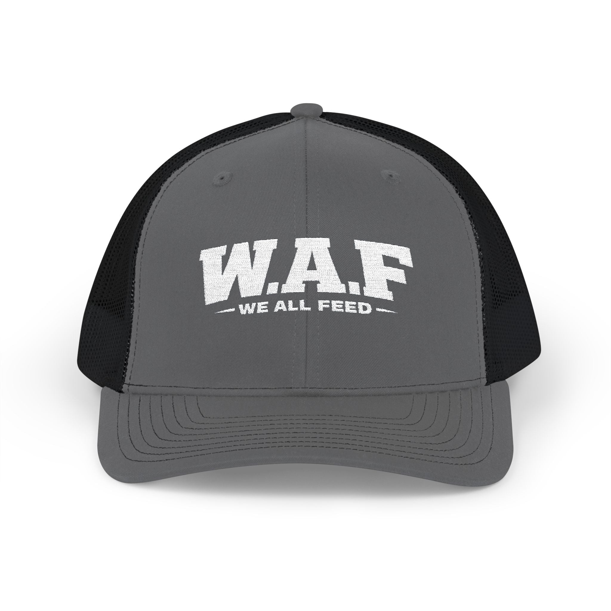 WAF 'We All Feed' Embroidered Trucker Snapback