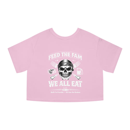 W.A.F Feed The Fam Cropped T-Shirt