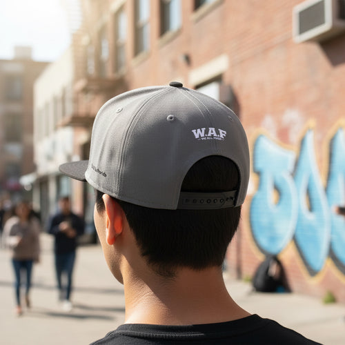 Distressed W.A.F Embroidered Snapback