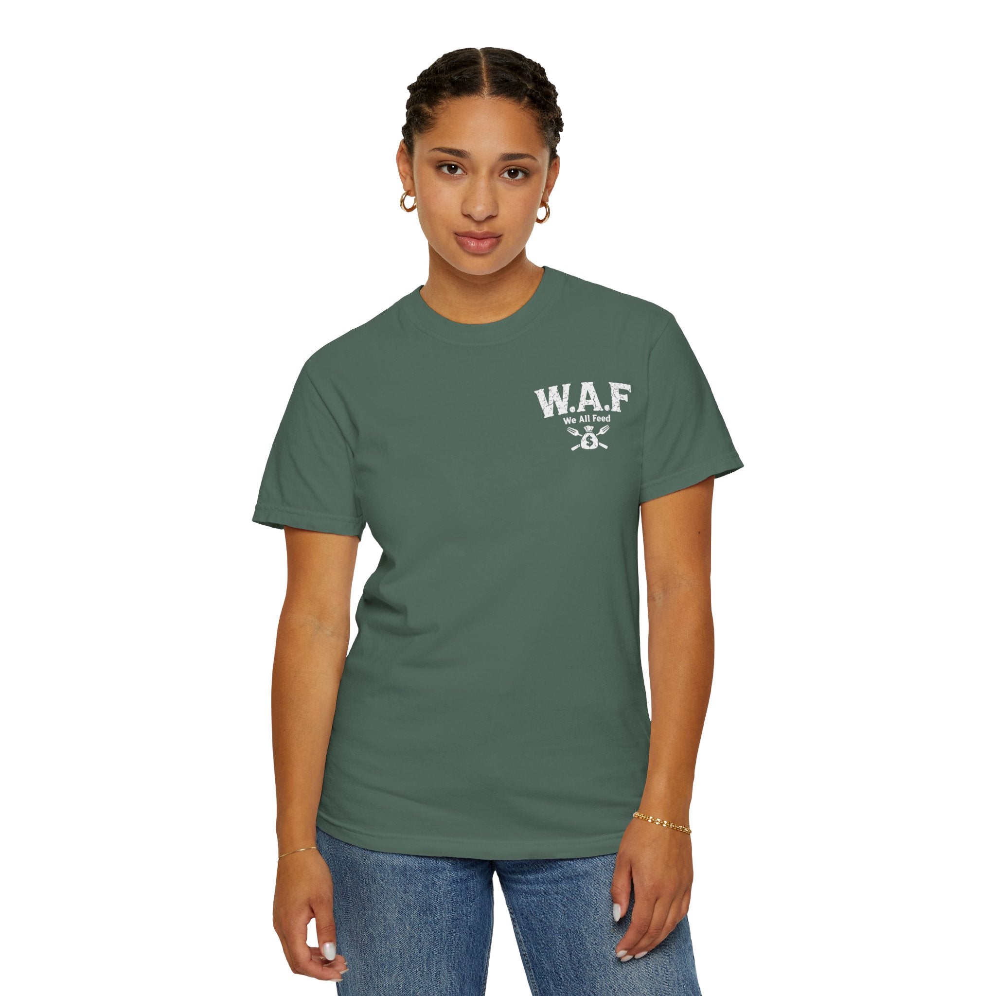We All Eat "Feed the Fam" Skull T-Shirt