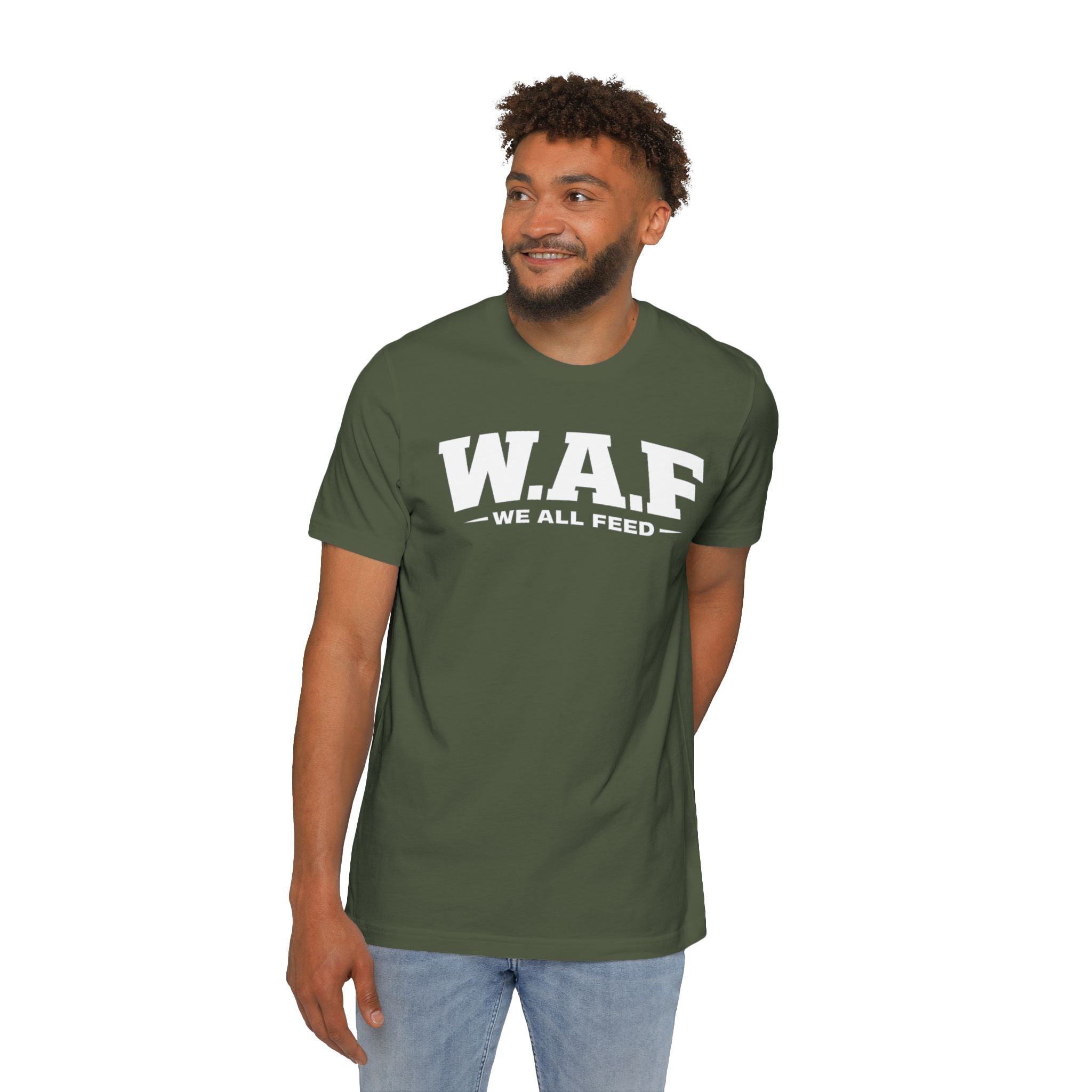 W.A.F. "We All Feed" Premium Tee