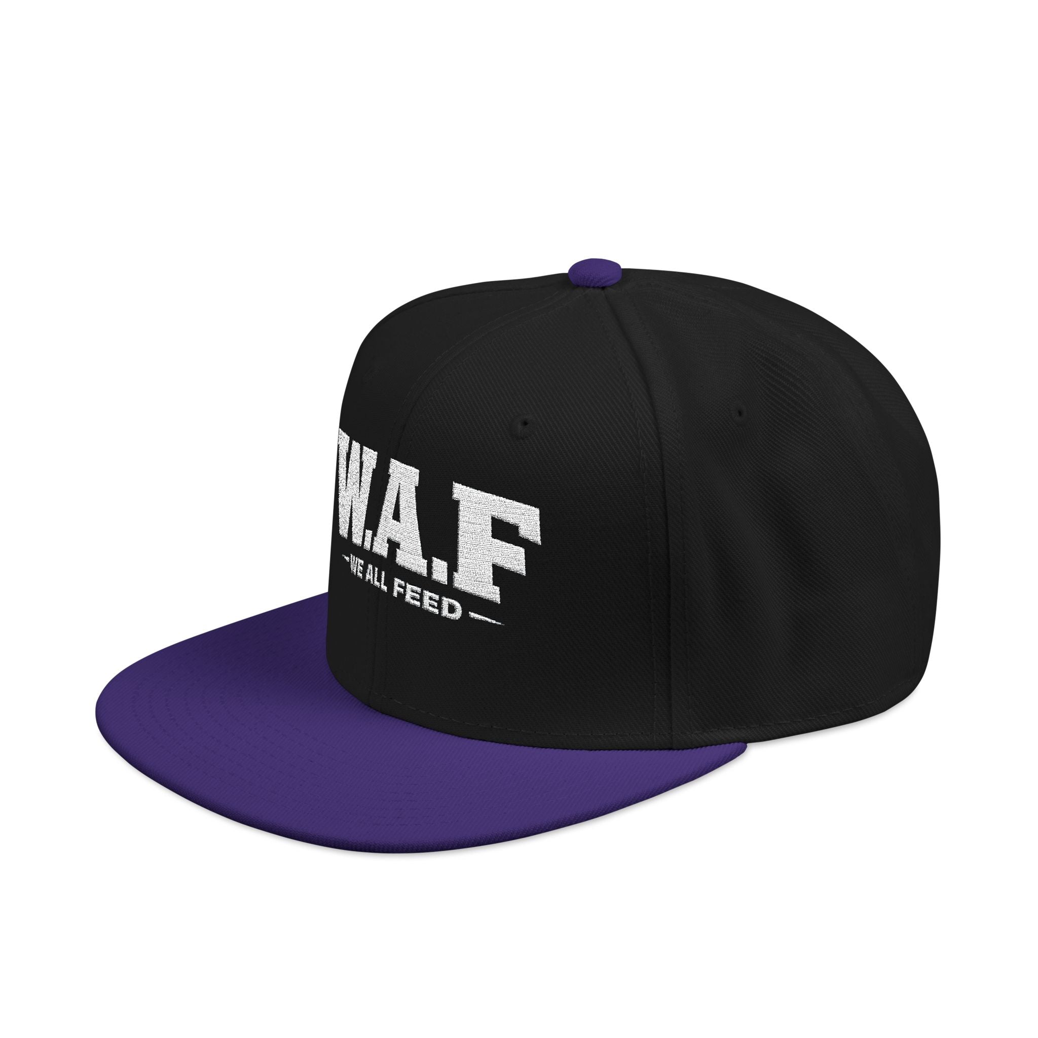 Distressed W.A.F Embroidered Snapback