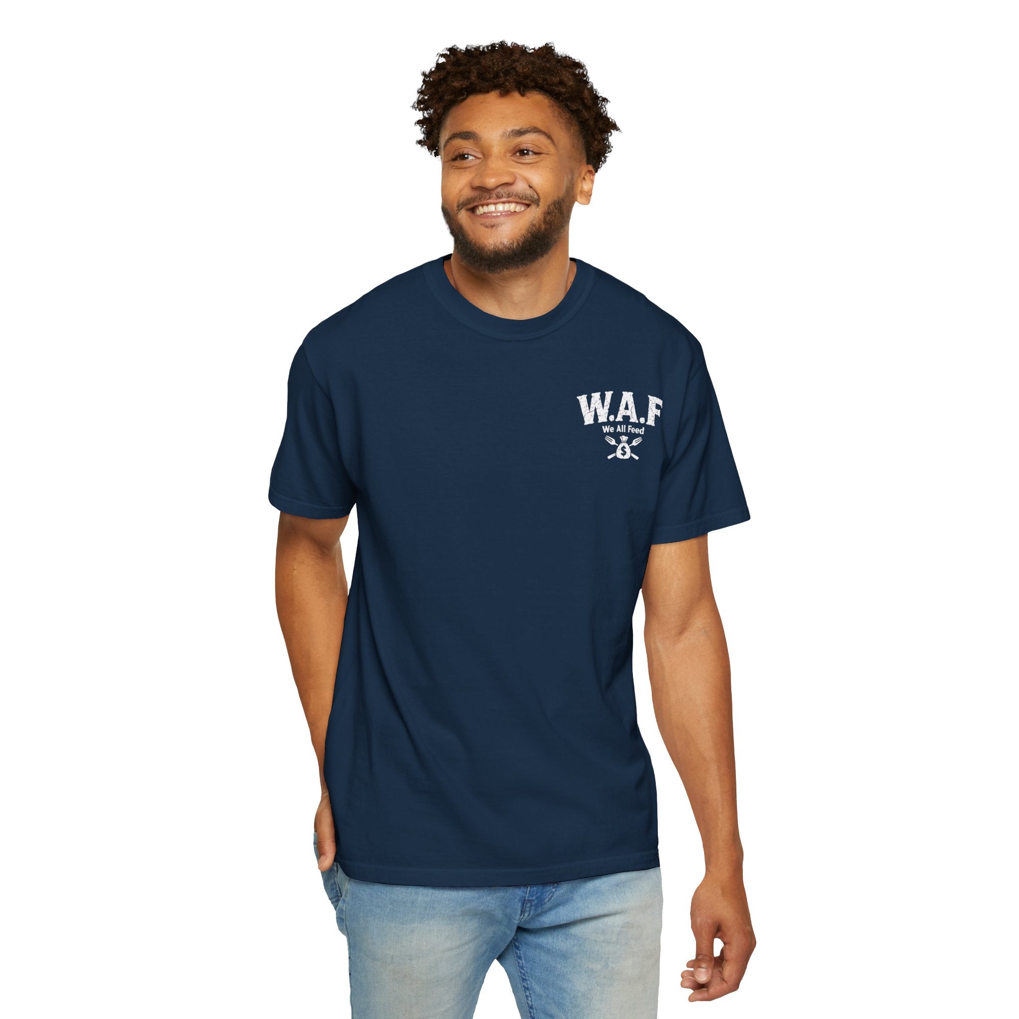 We All Eat "Feed the Fam" Skull T-Shirt