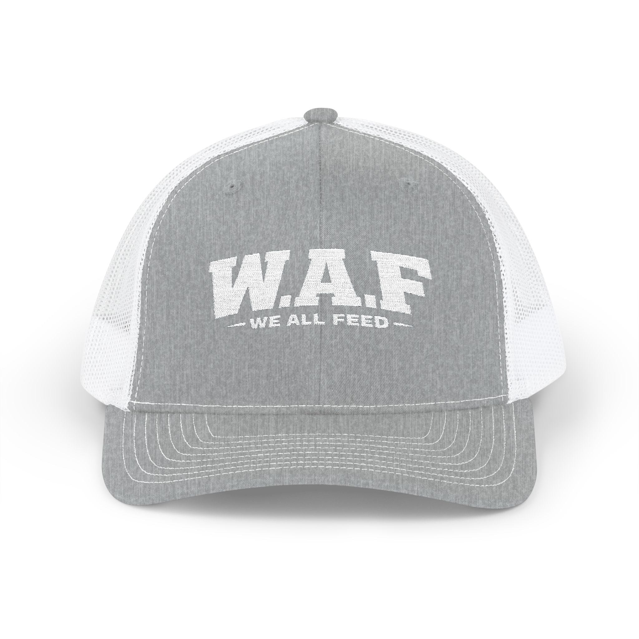WAF 'We All Feed' Embroidered Trucker Snapback