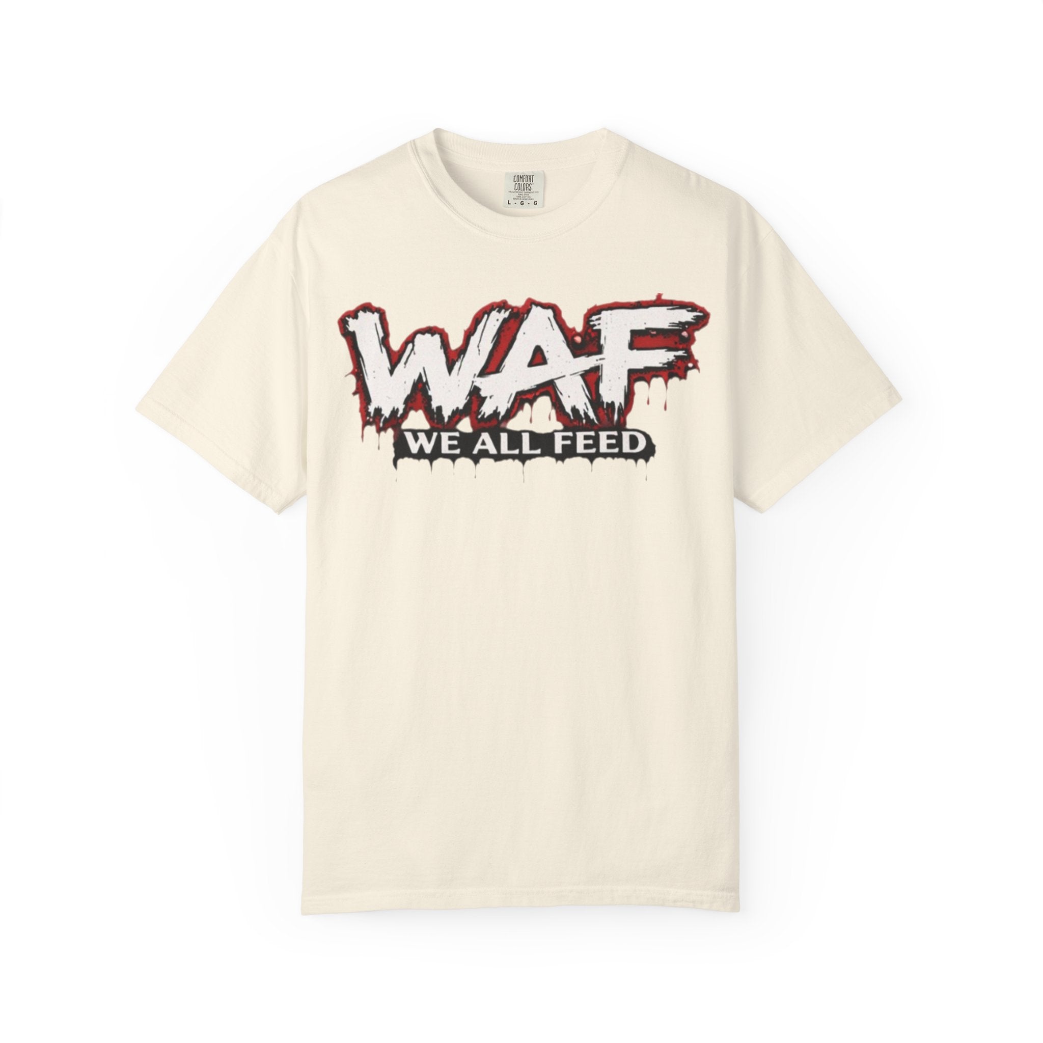 WAF "We All Feed" Graphic Tee