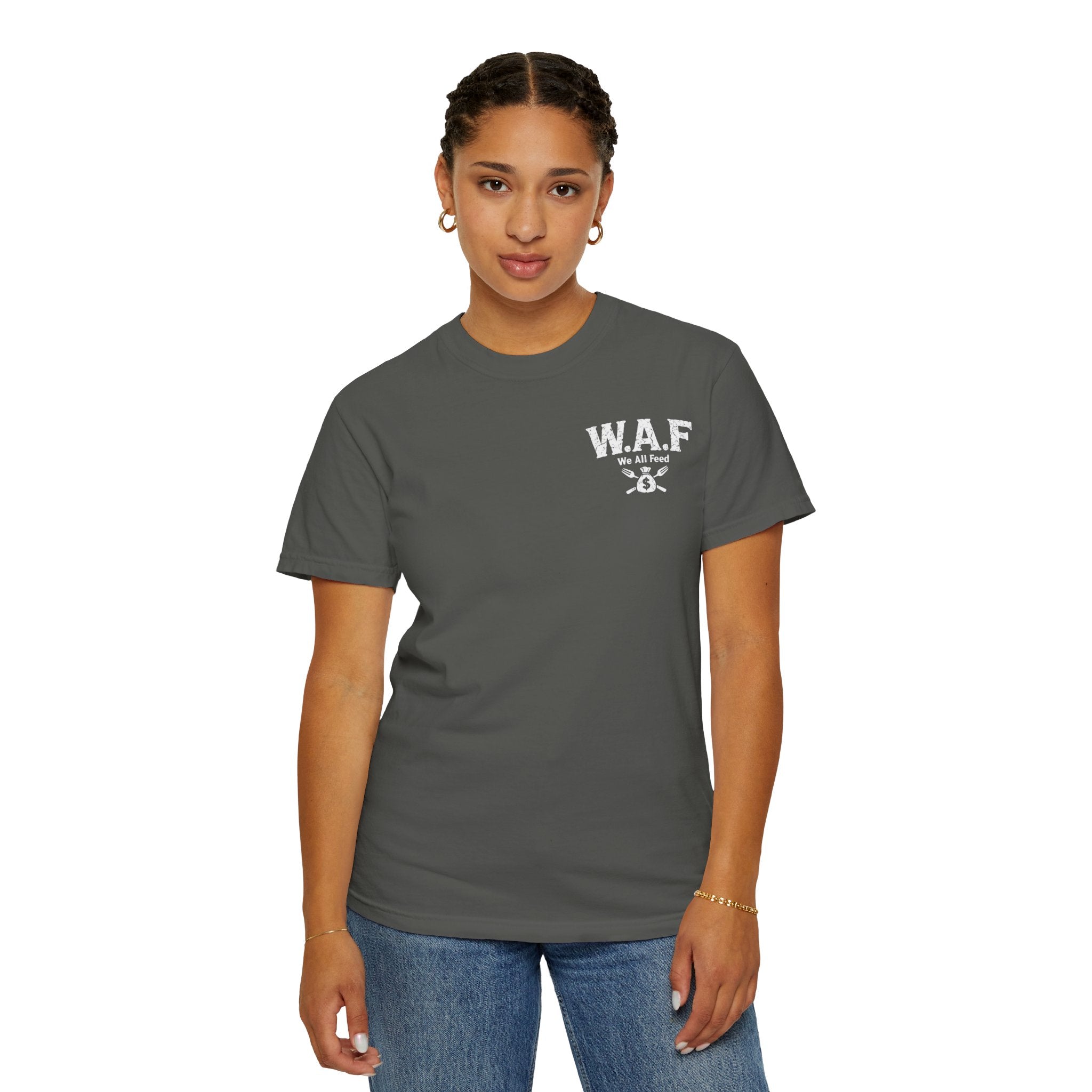 We All Eat "Feed the Fam" Skull T-Shirt