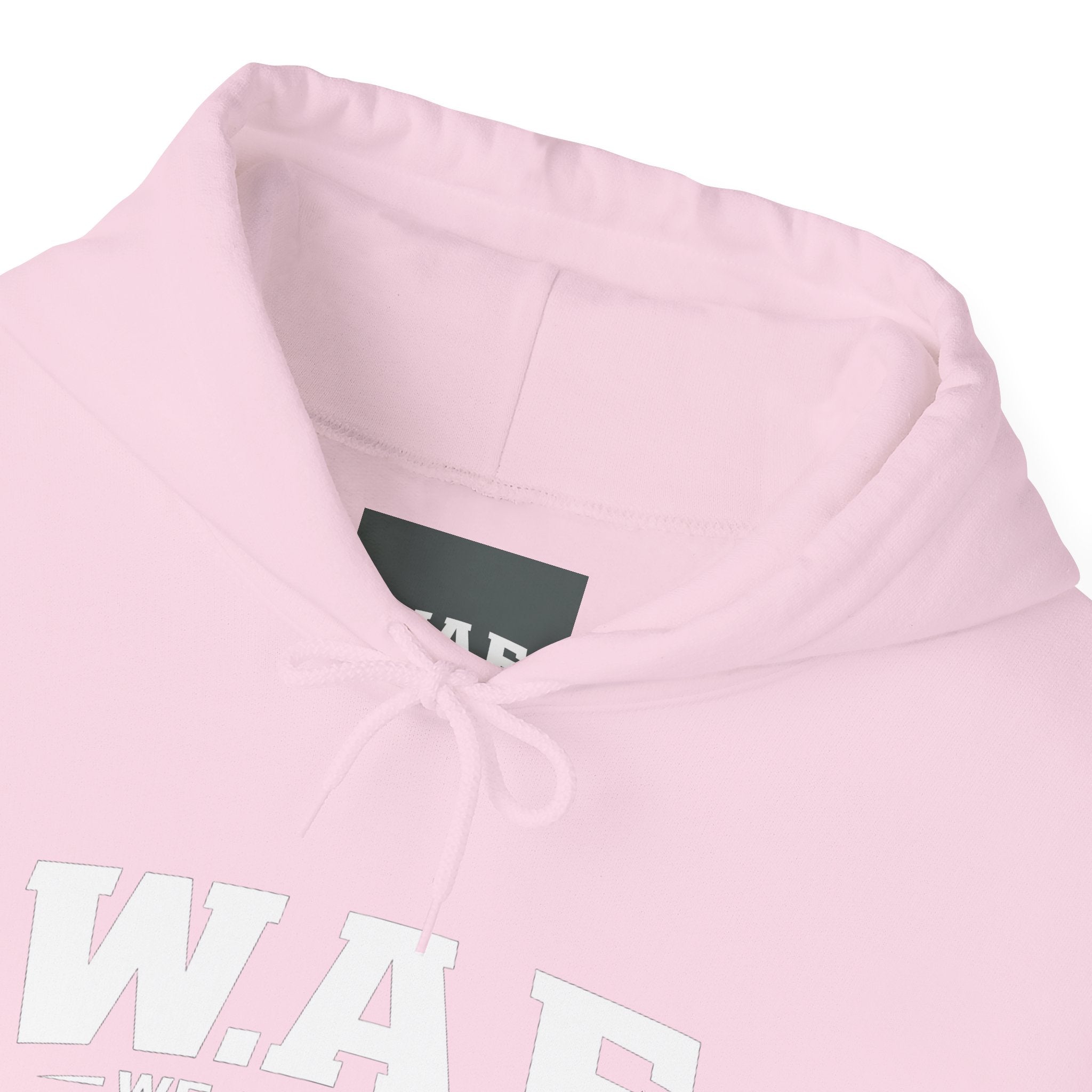 W.A.F. Hoodie – 'We All Feed' Graphic Pullover