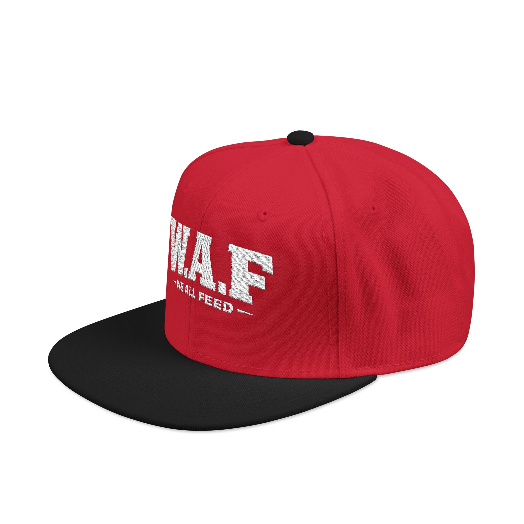Distressed W.A.F Embroidered Snapback