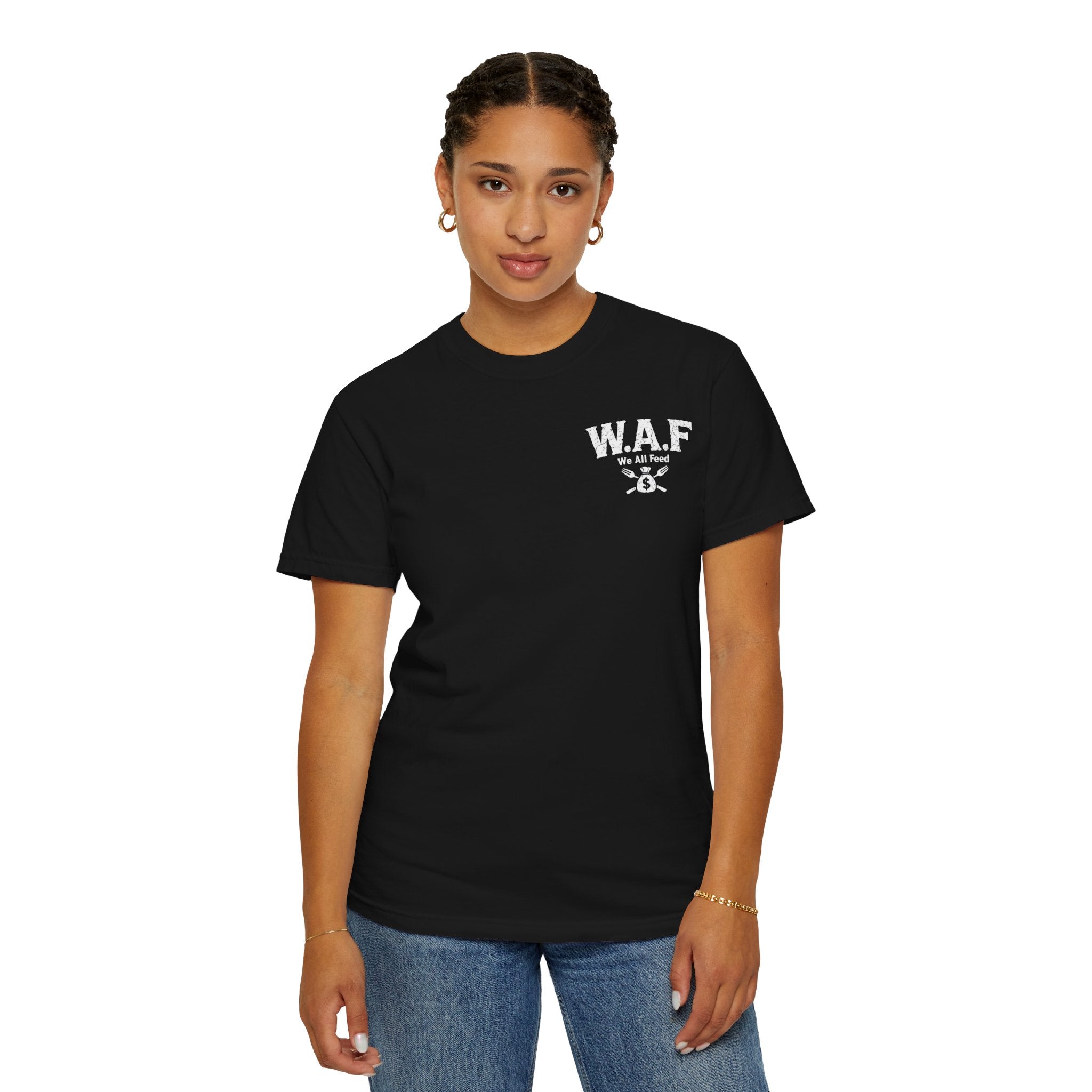 We All Eat "Feed the Fam" Skull T-Shirt