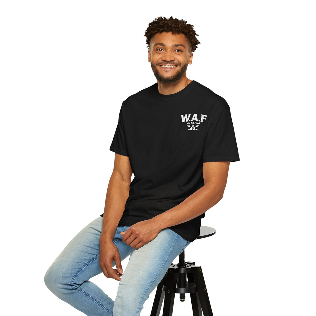We All Eat "Feed the Fam" Skull T-Shirt