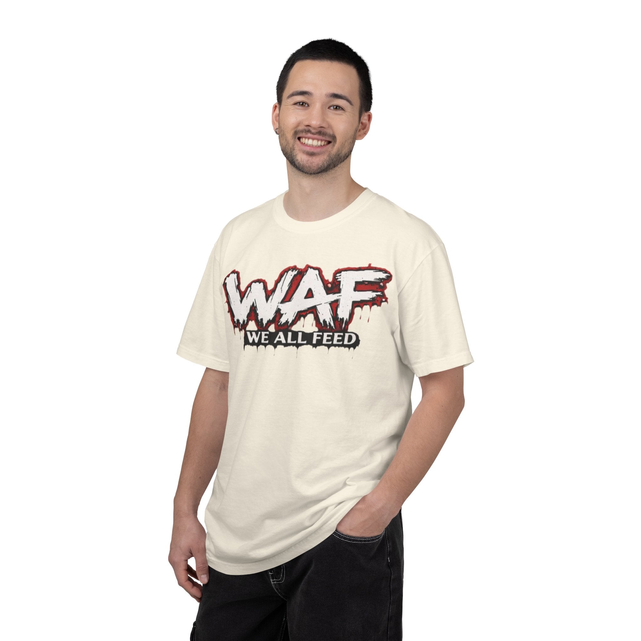 WAF "We All Feed" Graphic Tee