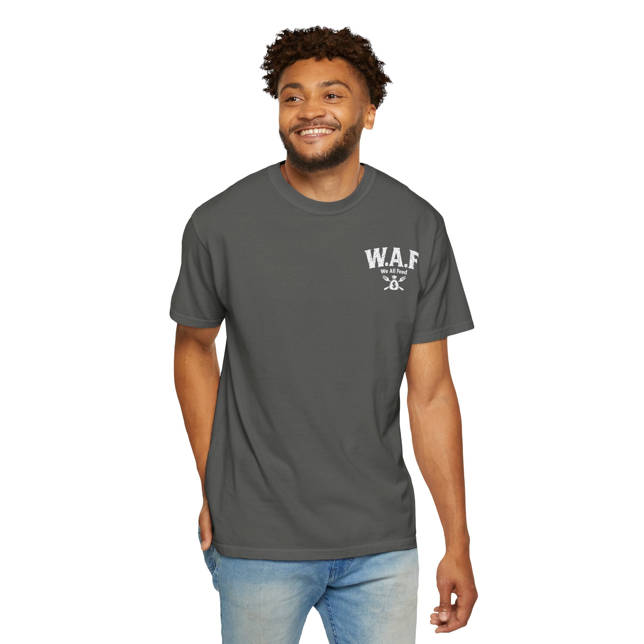 We All Eat "Feed the Fam" Skull T-Shirt