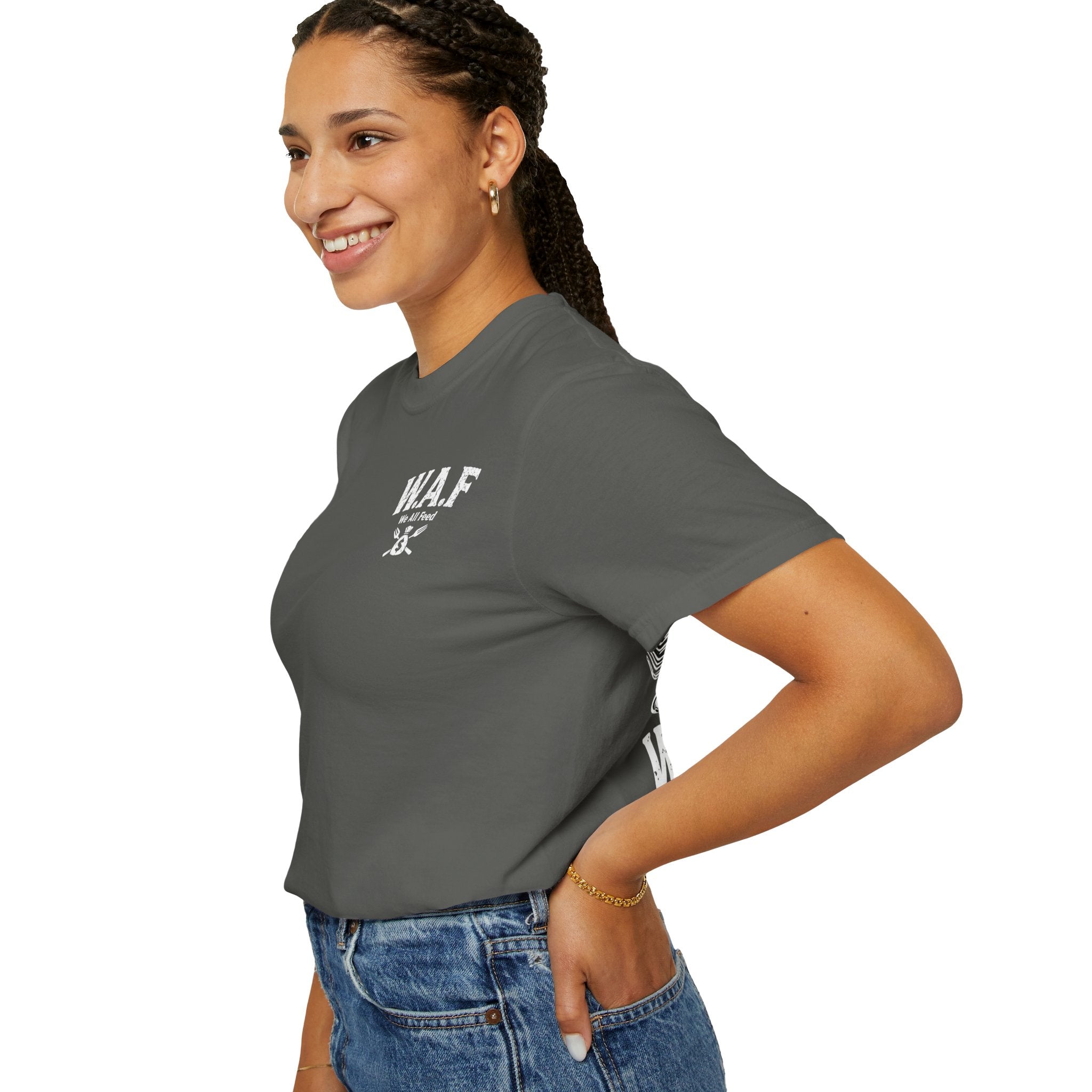 We All Eat "Feed the Fam" Skull T-Shirt