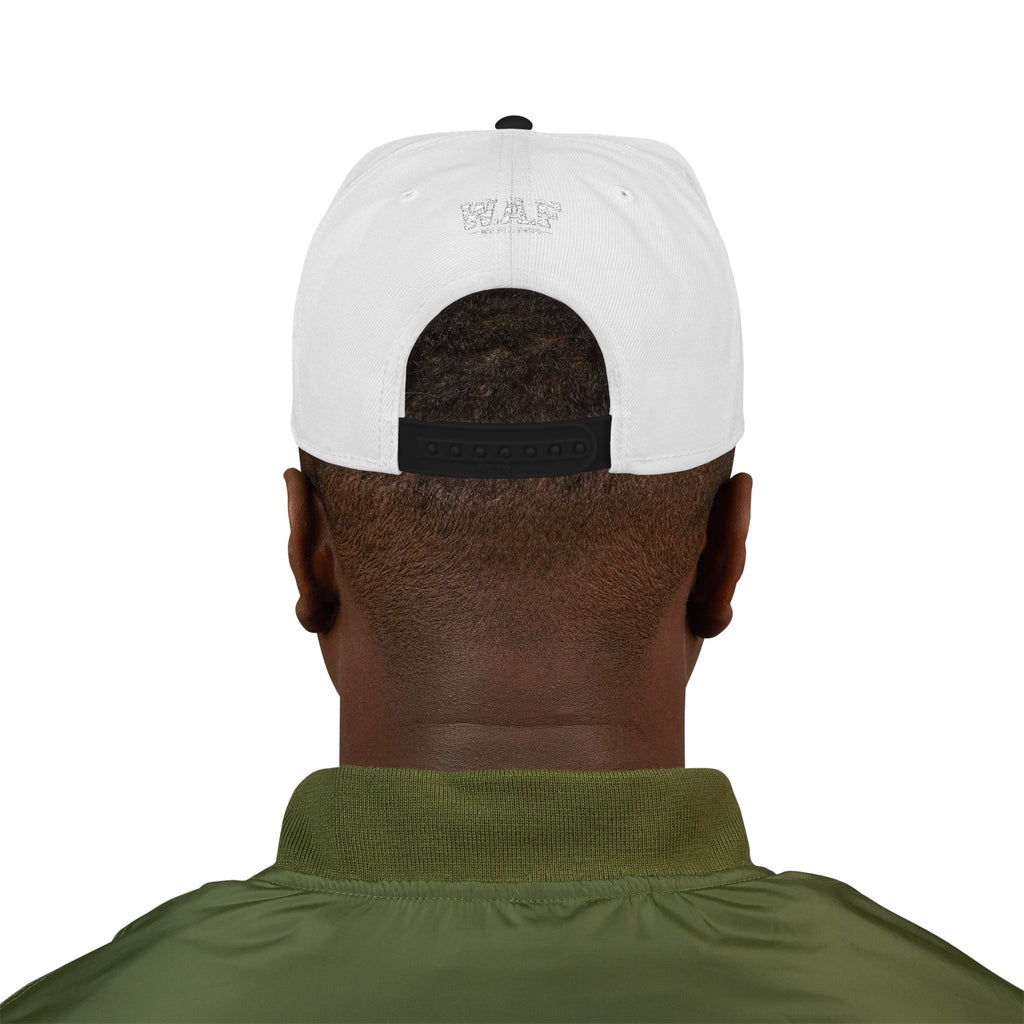 Distressed W.A.F Embroidered Snapback