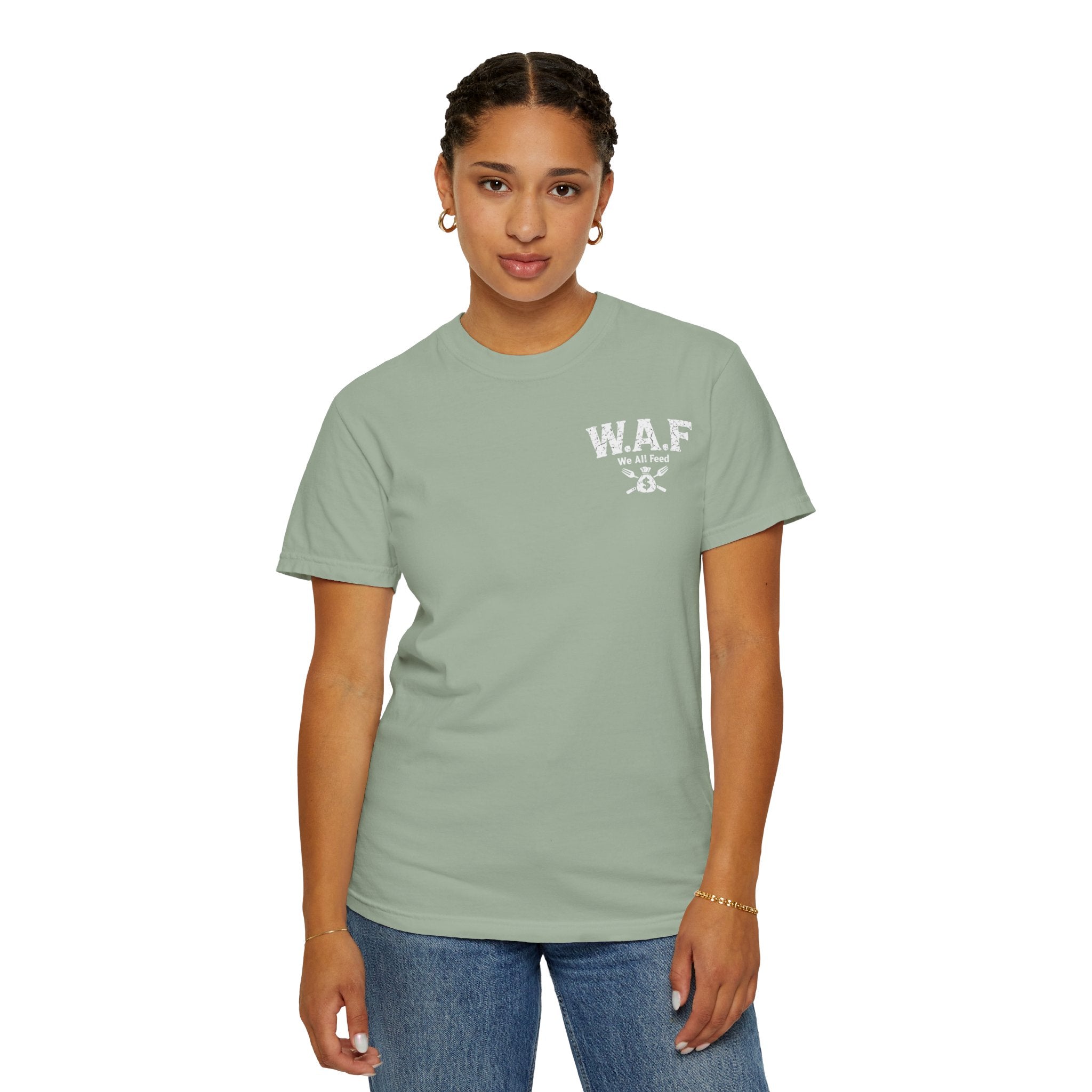 We All Eat "Feed the Fam" Skull T-Shirt