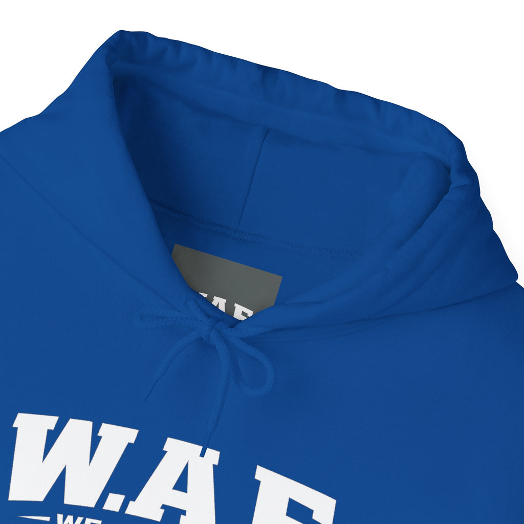 W.A.F. Hoodie – 'We All Feed' Graphic Pullover