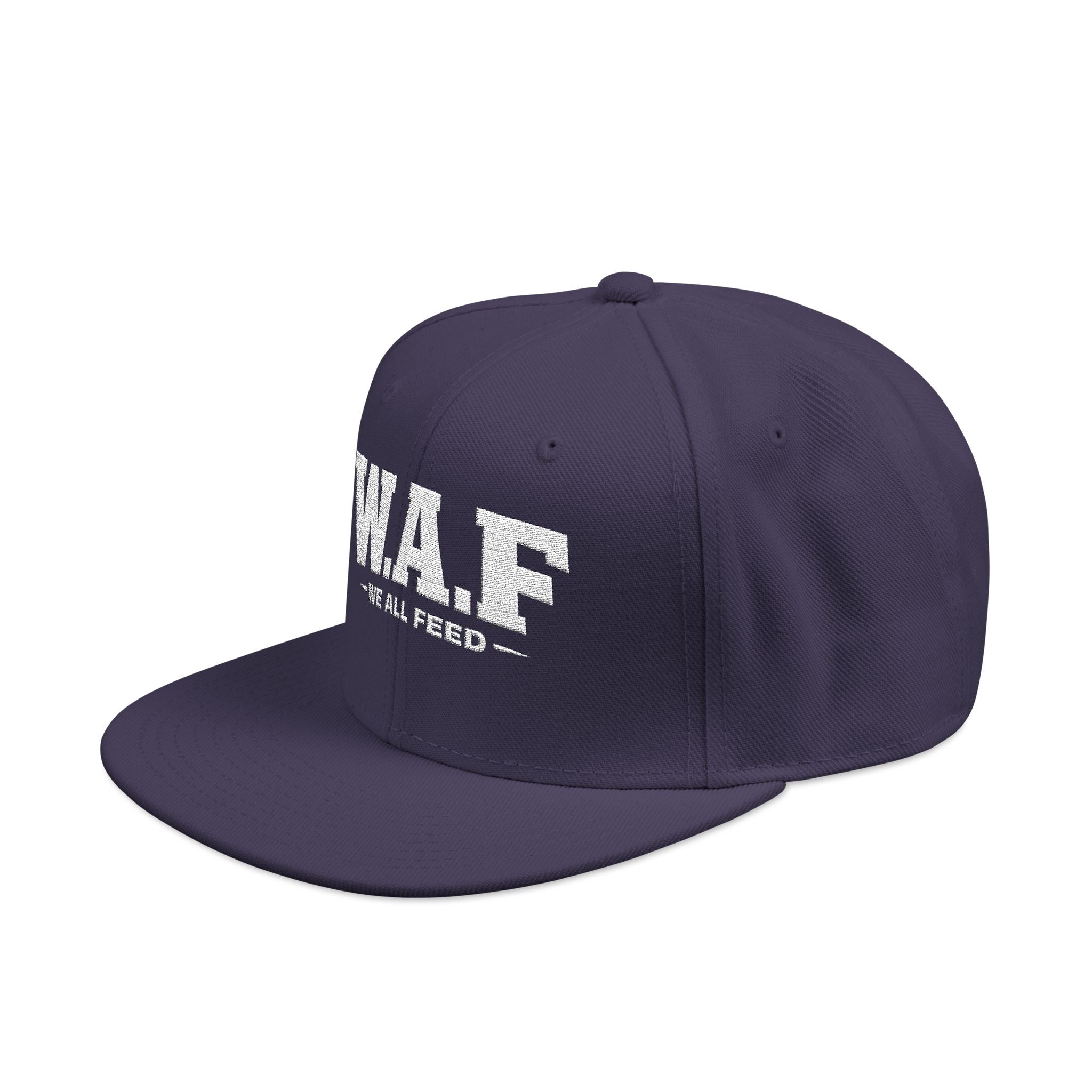 Distressed W.A.F Embroidered Snapback