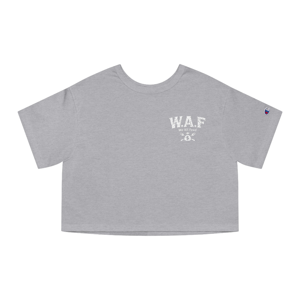 W.A.F Feed The Fam Cropped T-Shirt