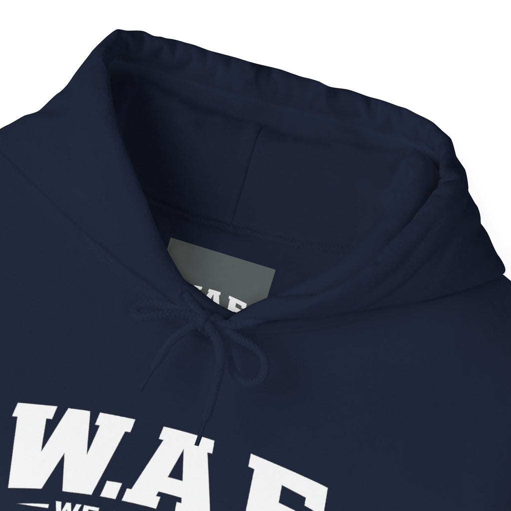 W.A.F. Hoodie – 'We All Feed' Graphic Pullover